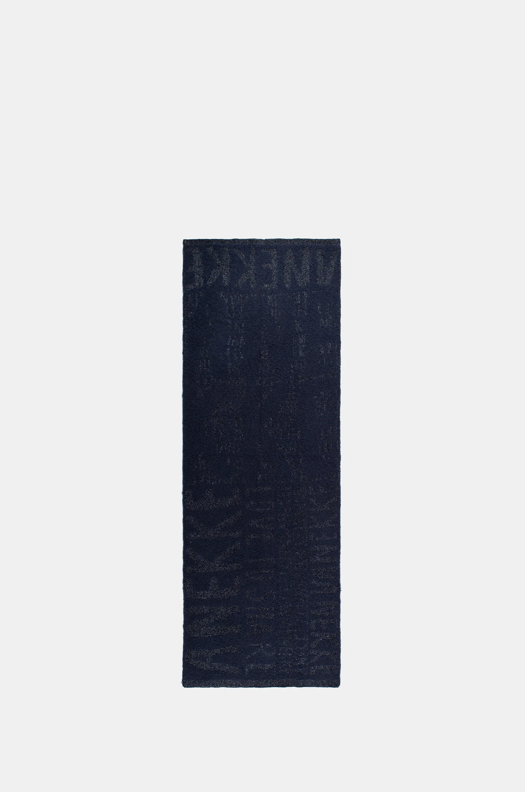 Marineblauer Logomania-Schal