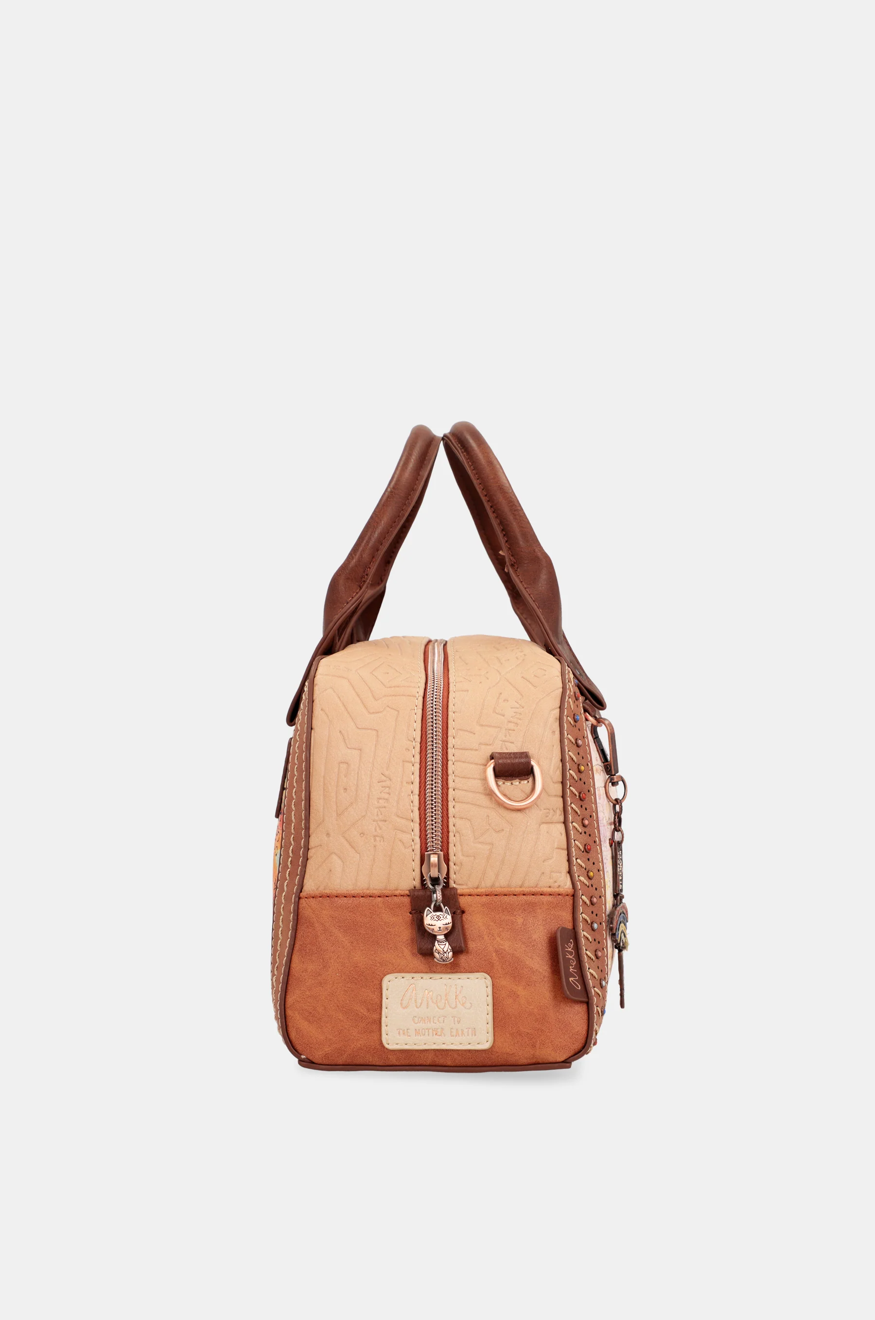 Menire Tasche mit Doppelgriff und Schultergurt - Image 4