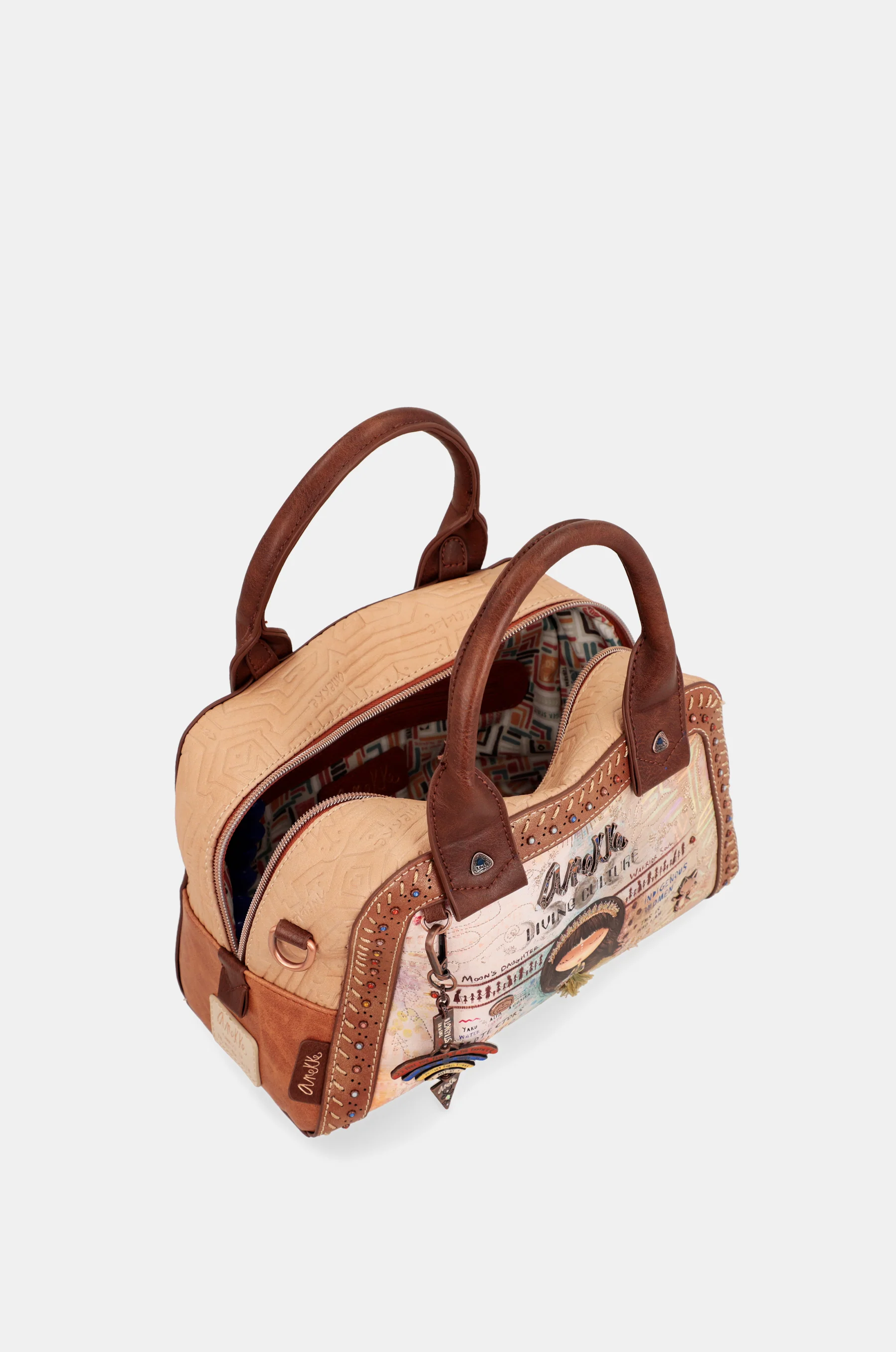 Menire Tasche mit Doppelgriff und Schultergurt - Image 5