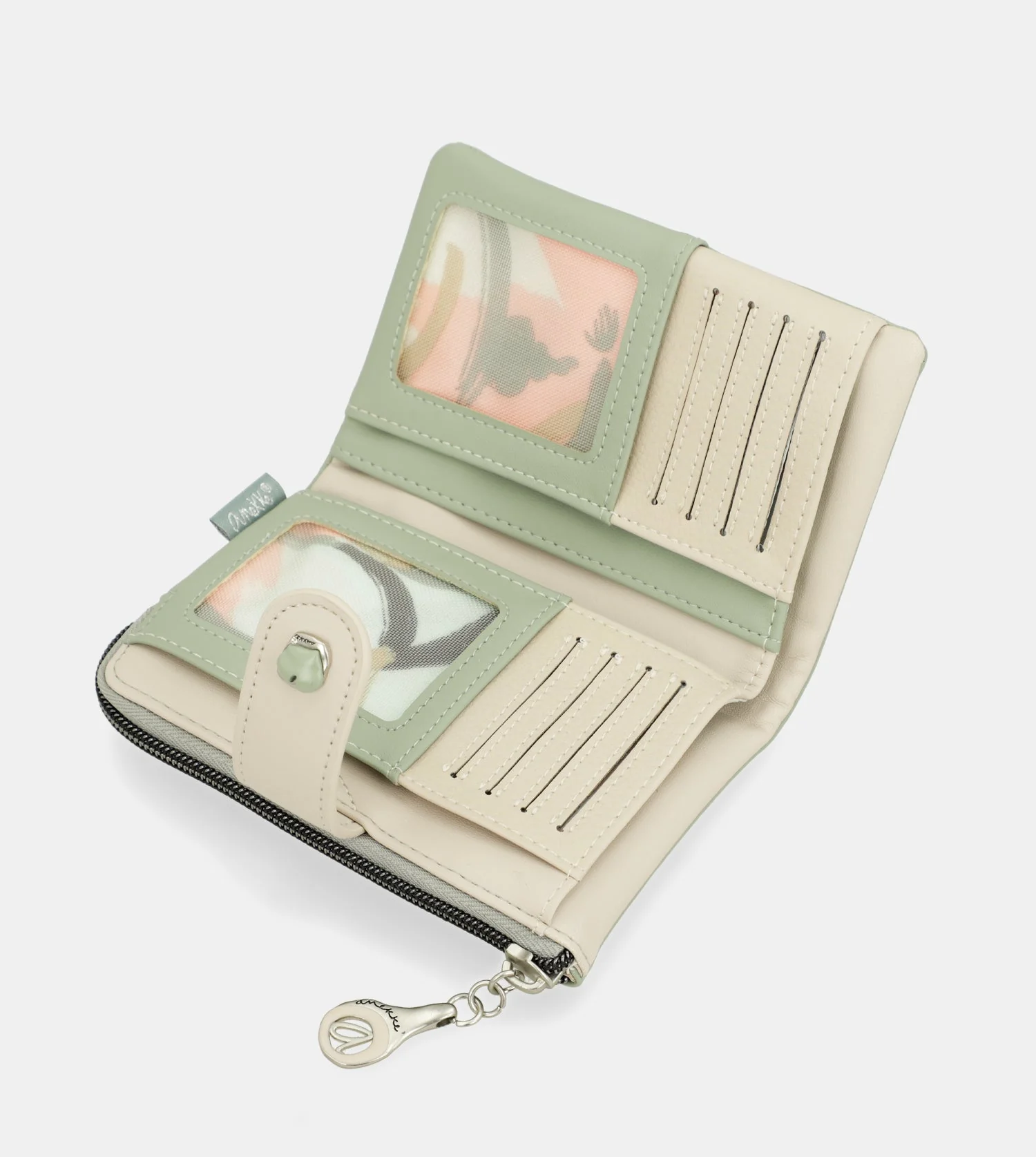 Mittleres weiches RFID-Portemonnaie Alma - Image 7