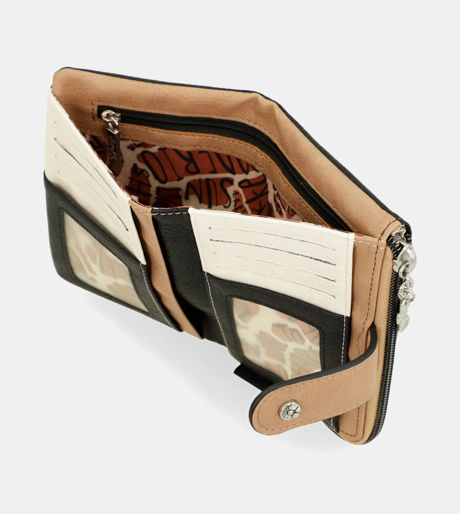 Weiches mittleres RFID-Portemonnaie Alma - Image 5