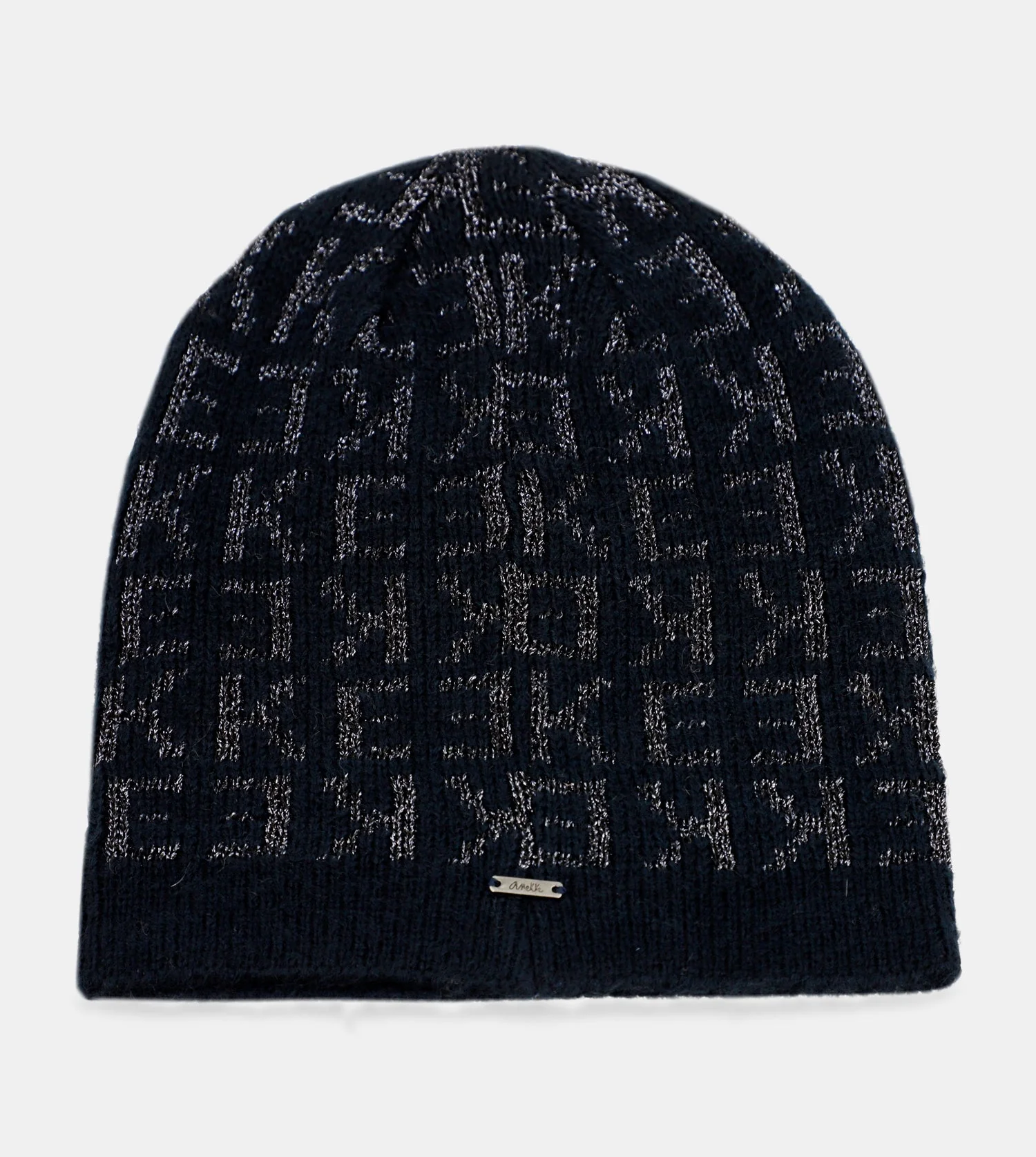 Moderne marineblaue Strickmütze - Image 5