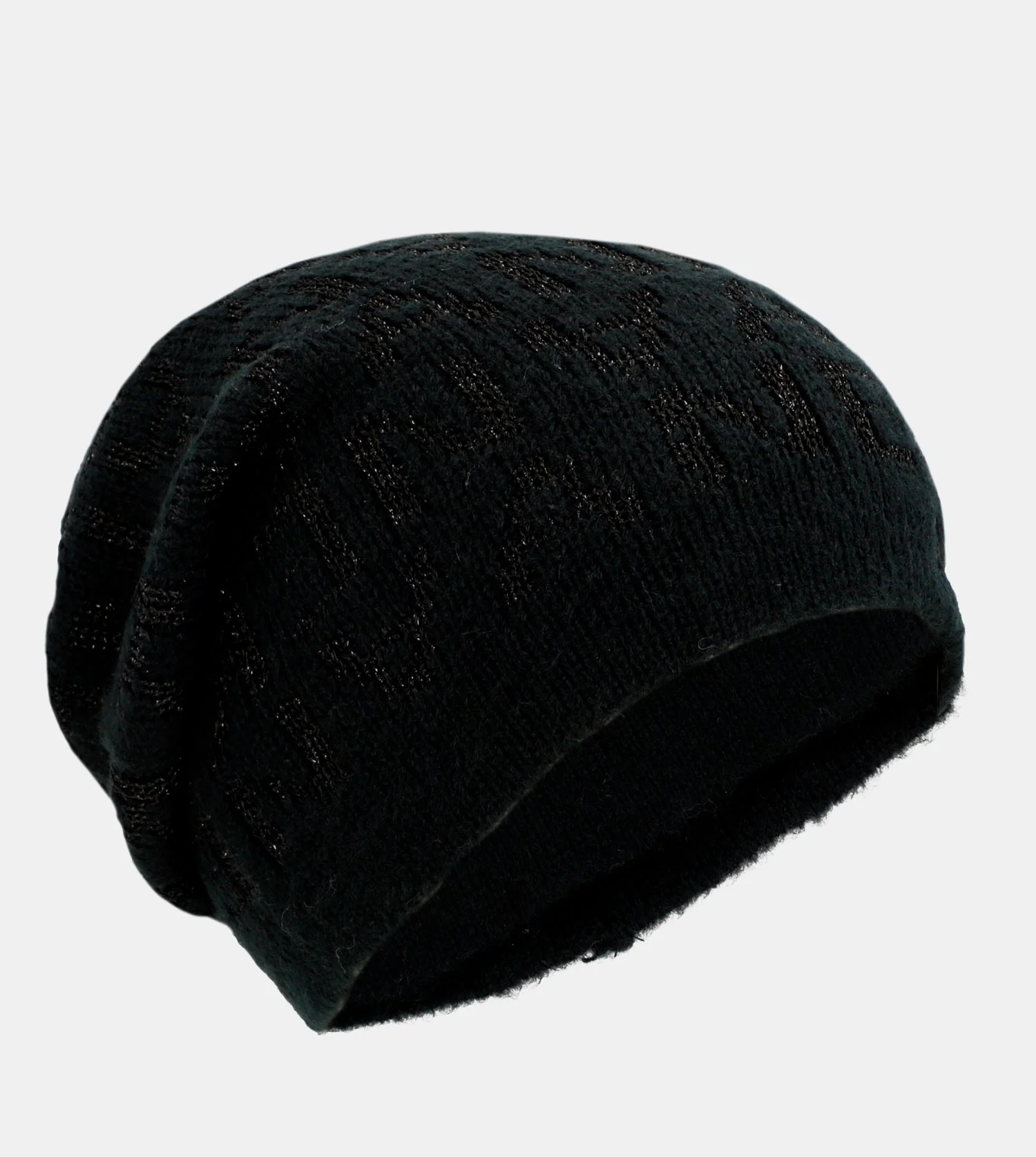 Moderne schwarze Strickmütze - Image 4