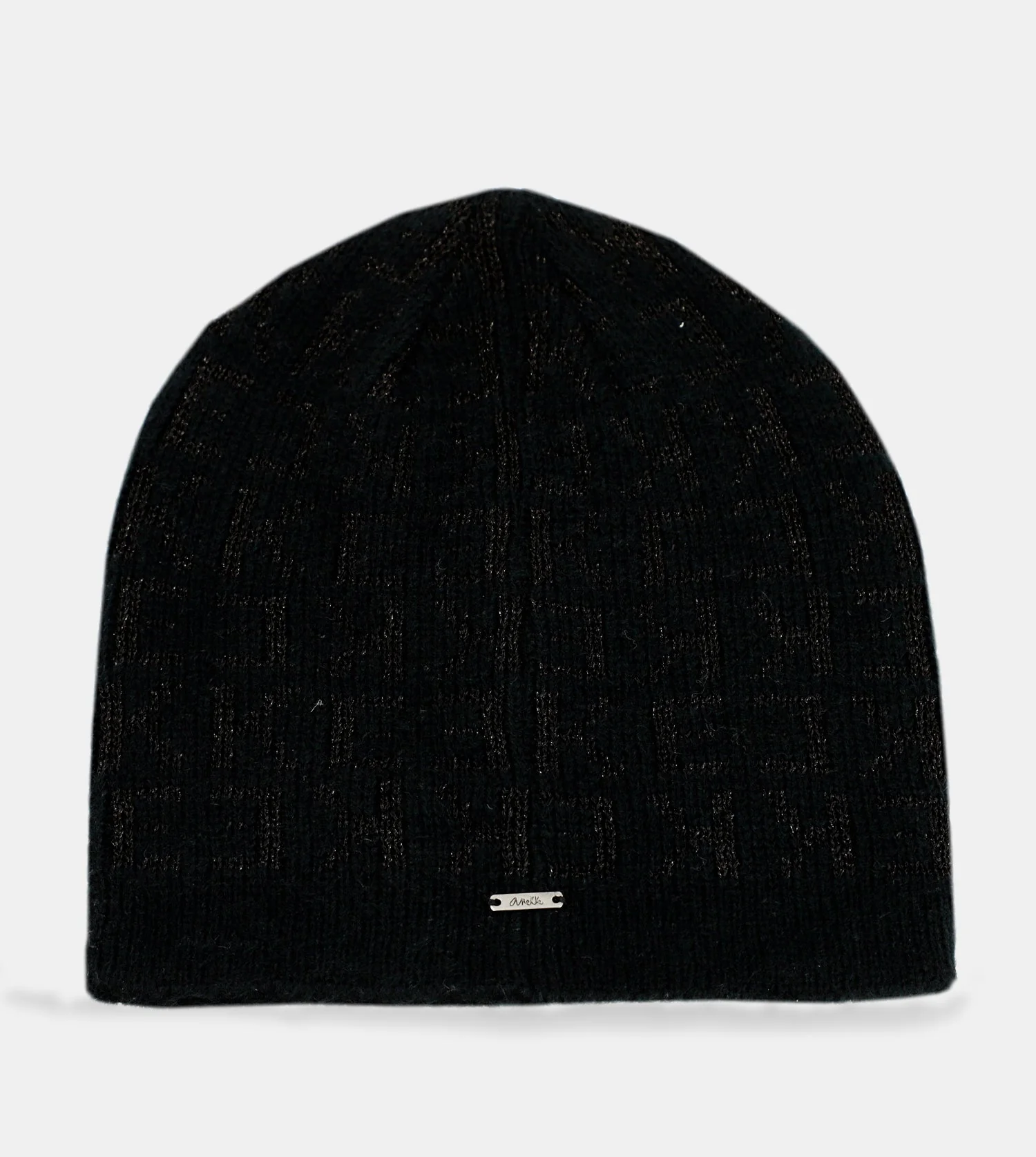 Moderne schwarze Strickmütze - Image 5