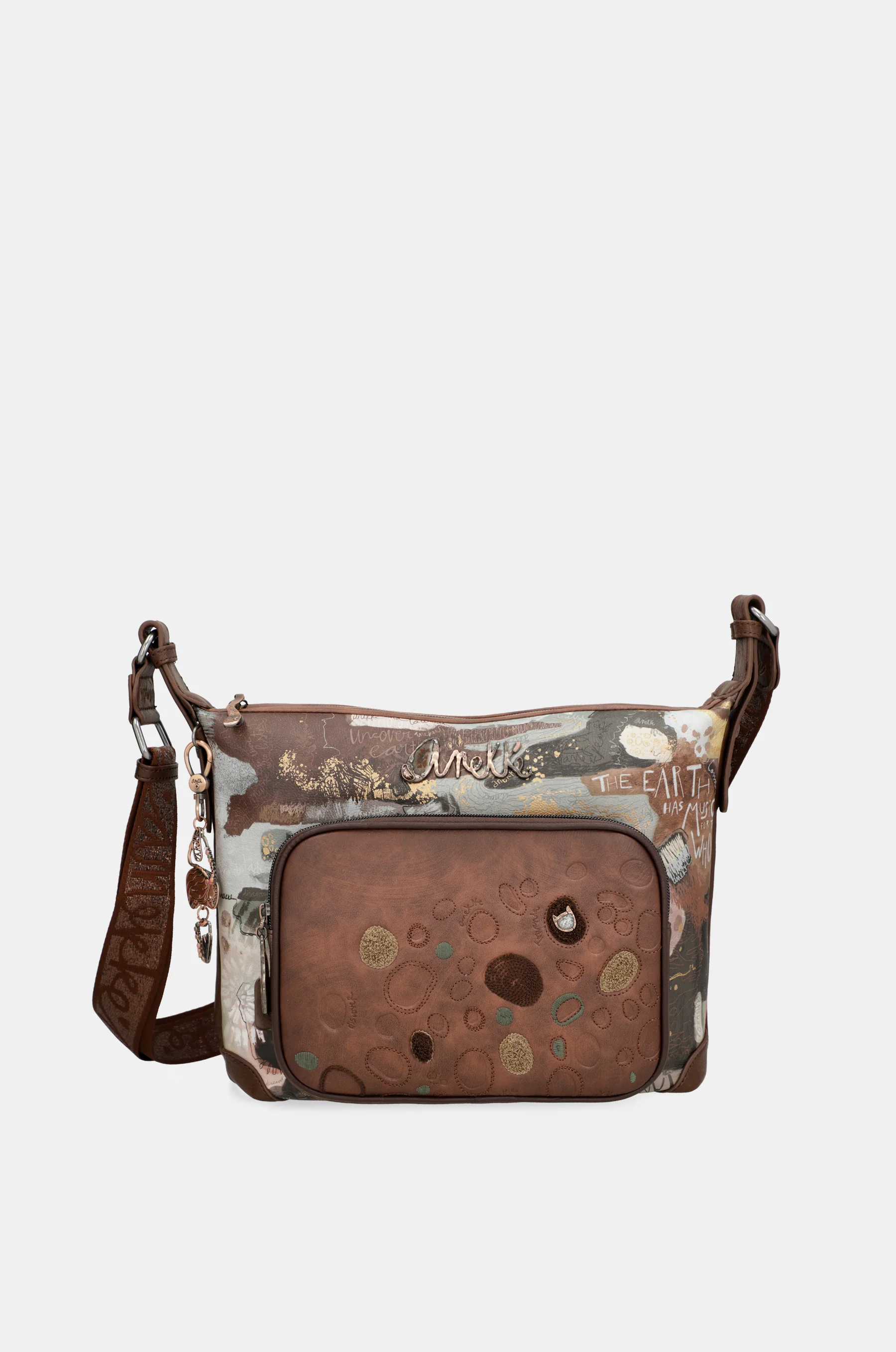 Große Umhängetasche Outer mit Taschen