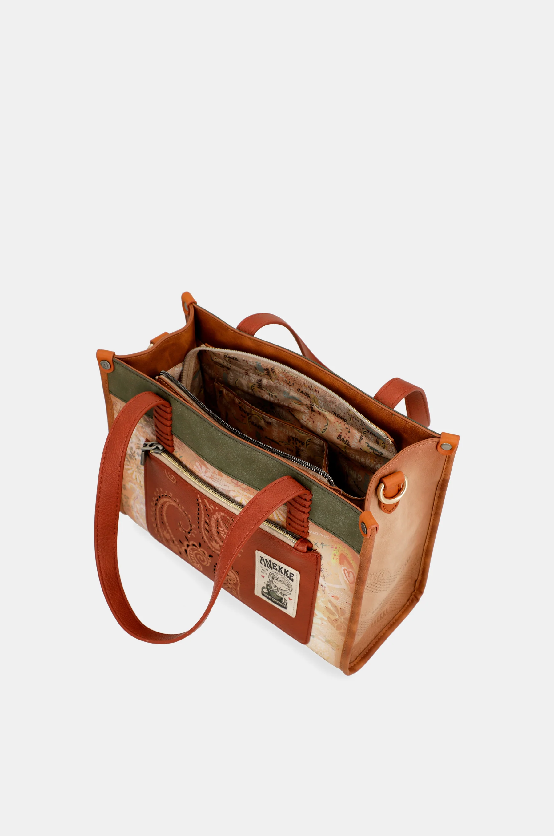 Tote Peace & Love in Kamel - Image 5