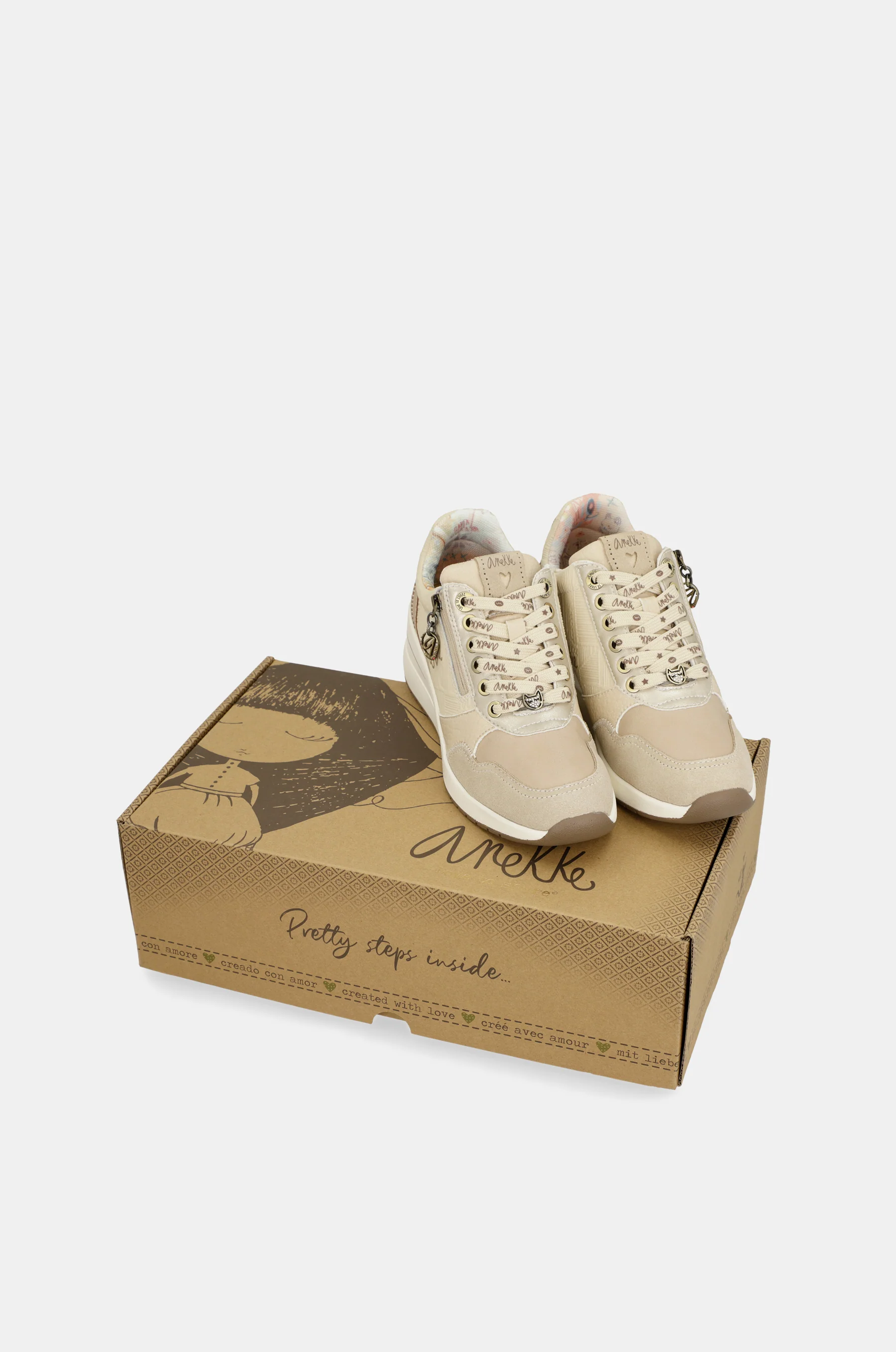 Peace & Love-Sneaker mit Keilabsatz - Image 11