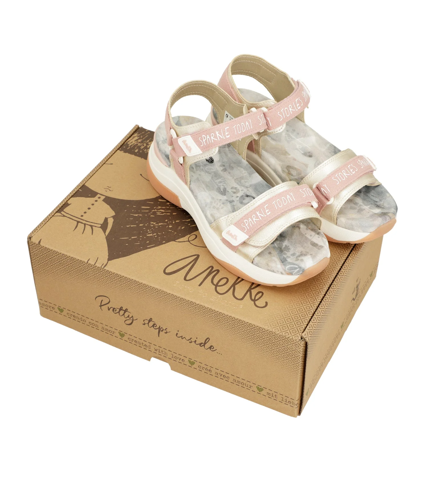 Pinkfarbene Sportsandalen - Image 2