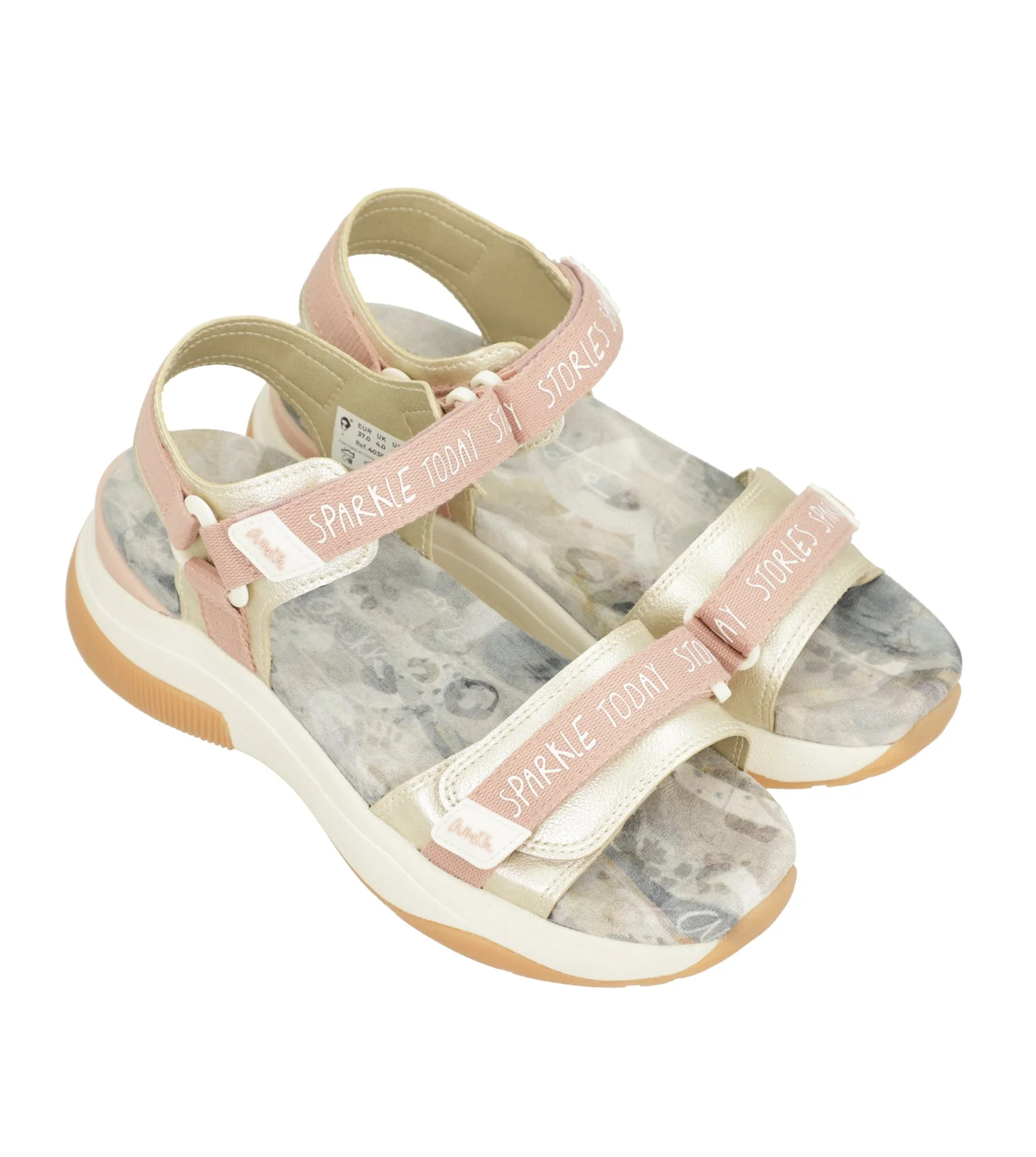 Pinkfarbene Sportsandalen - Image 3