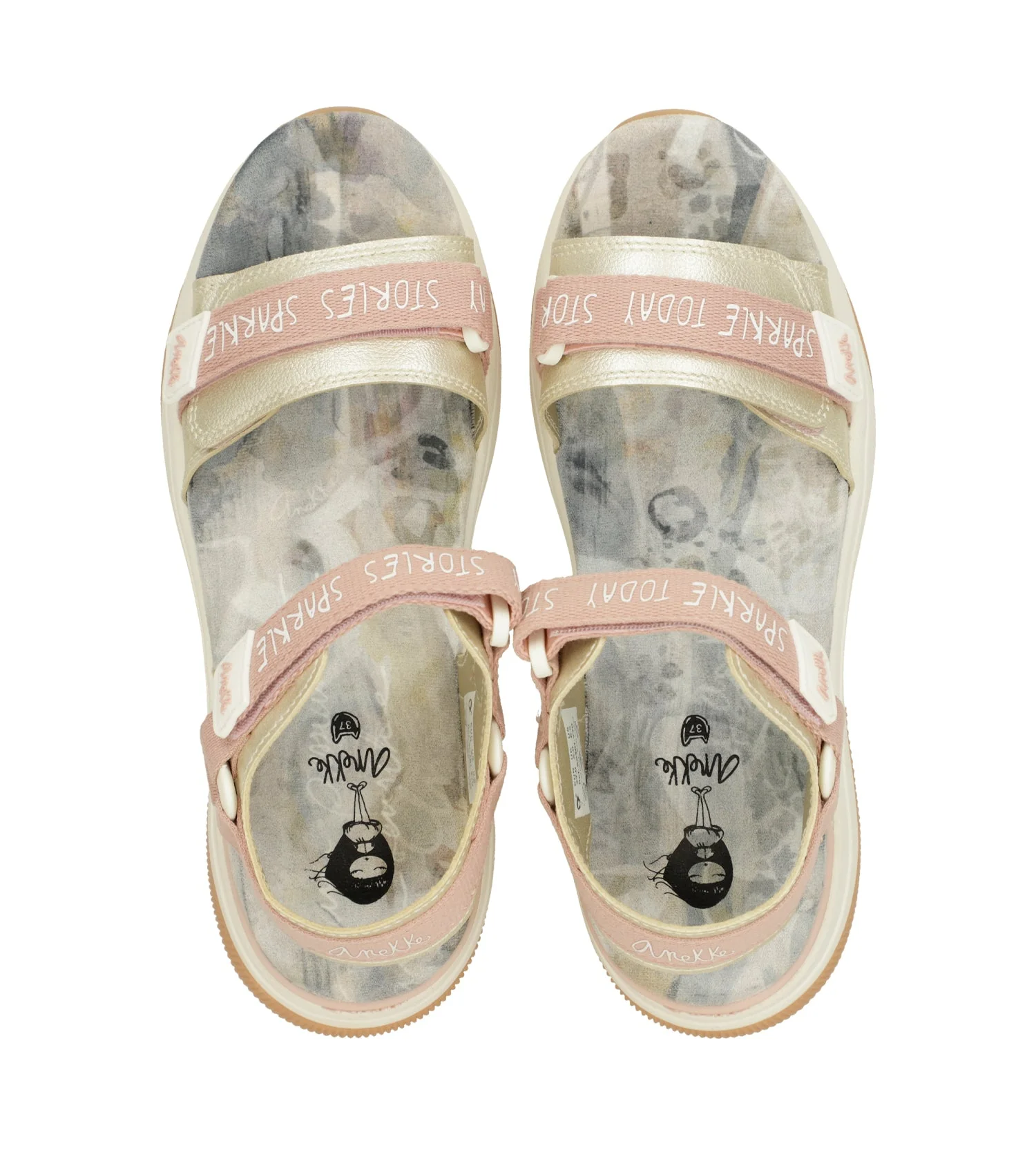 Pinkfarbene Sportsandalen - Image 4