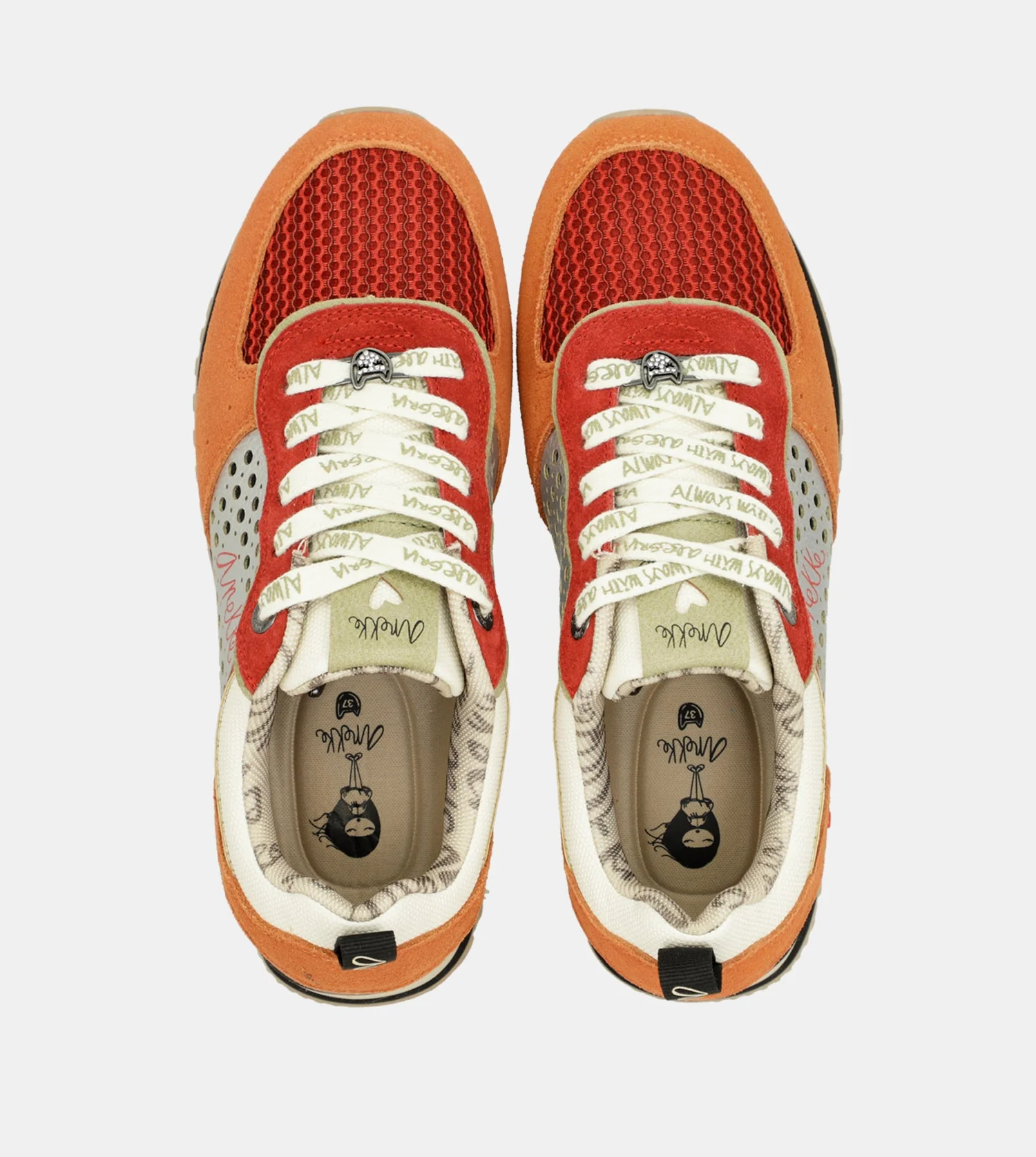 Rote Plattform-Sneakers - Image 4