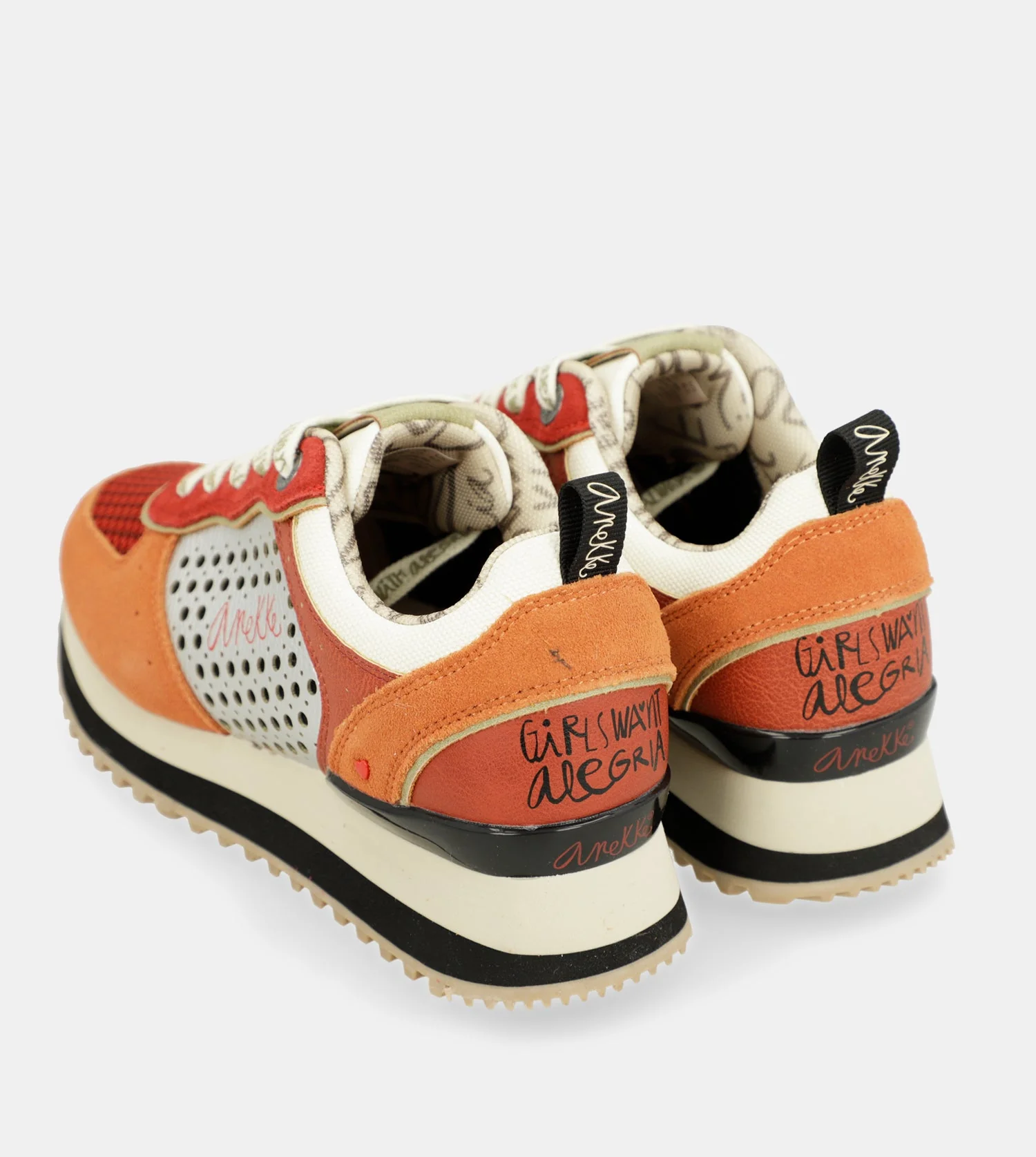 Rote Plattform-Sneakers - Image 7