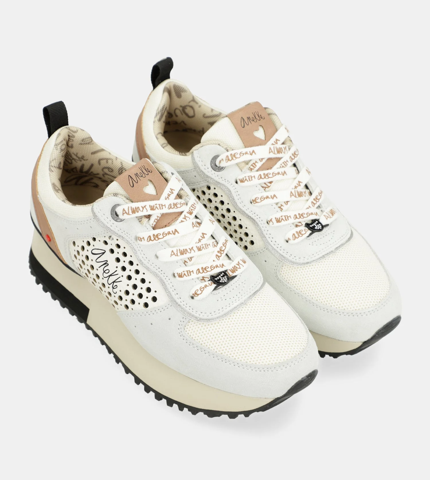 Graue Plattform-Sneakers - Image 3