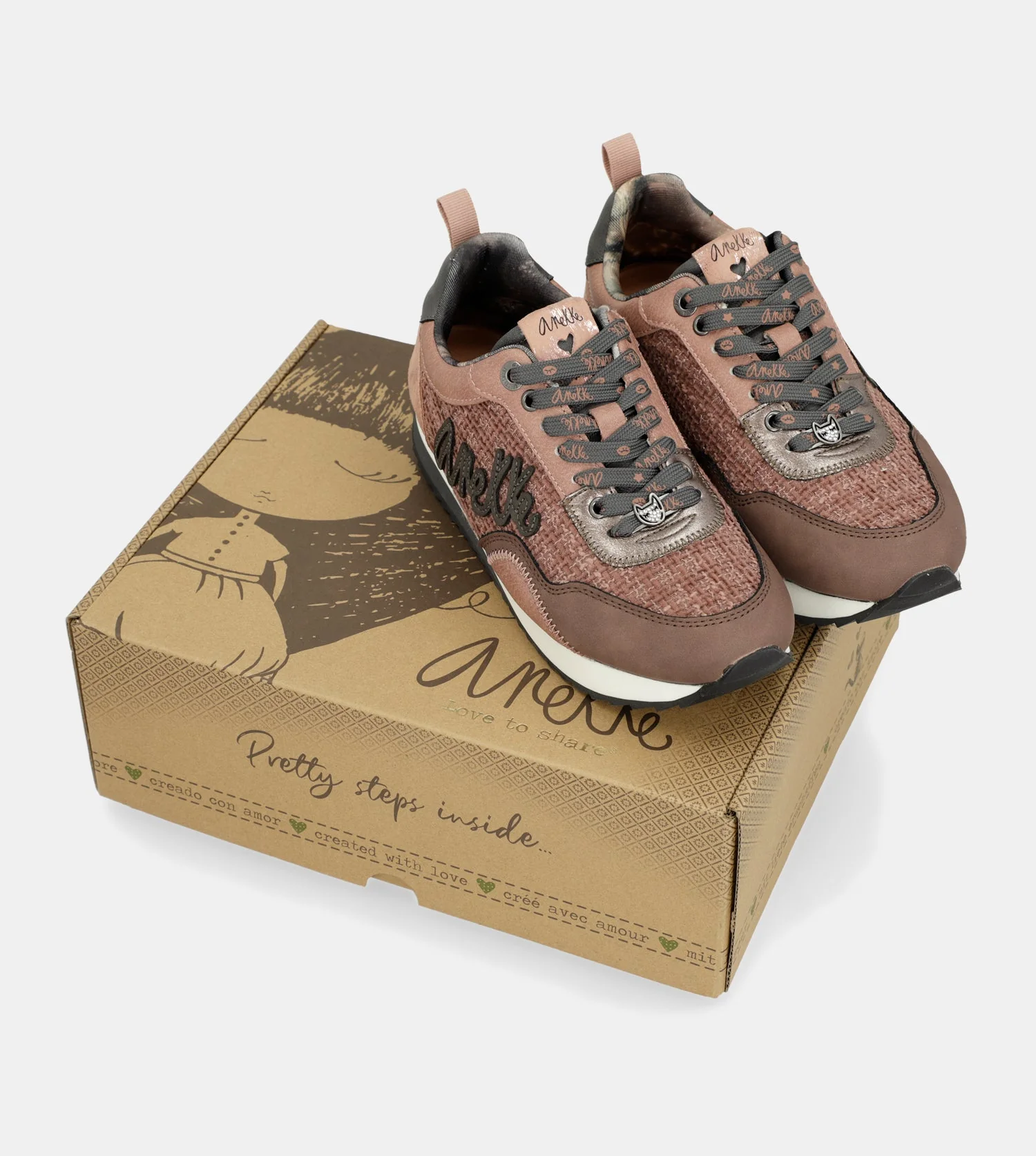 Rosa Sneaker „Travel“ - Image 2