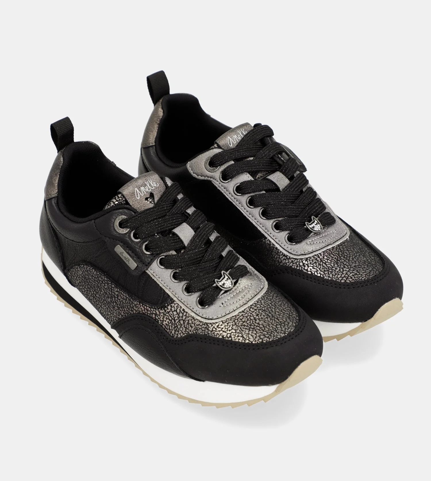 Schwarze Sneaker „Travel“ - Image 3