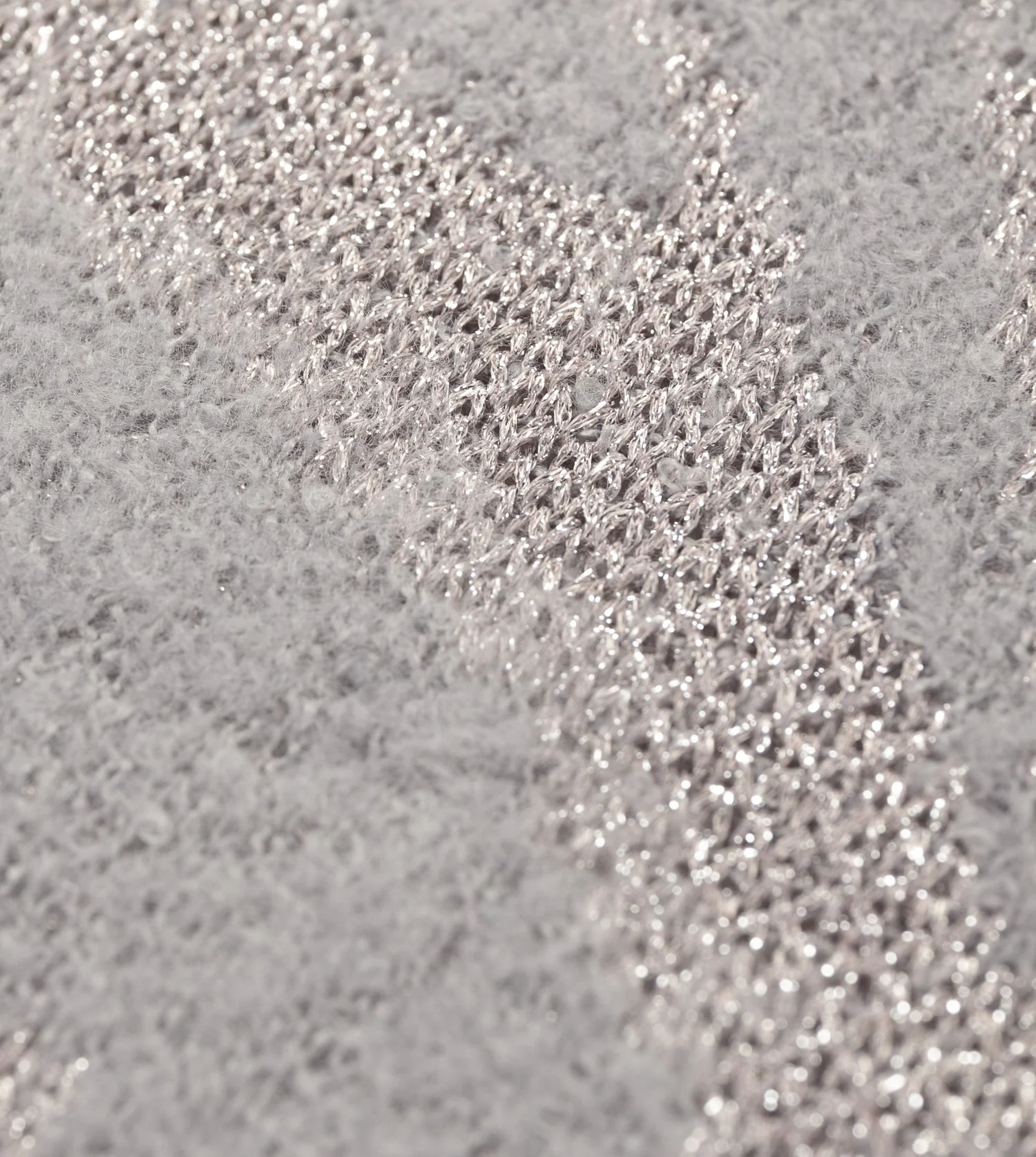 Rosa kombinierter Strickschal - Image 3