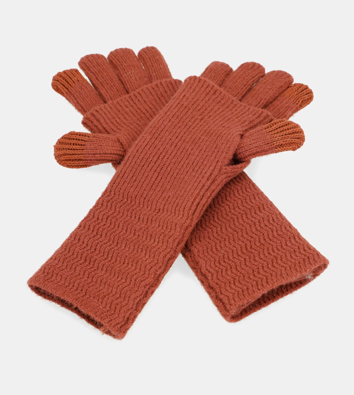 Rote Strickhandschuhe - Image 2