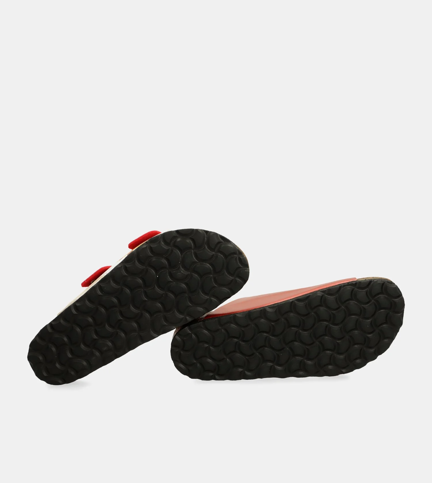 Rote mehrfarbige Bio-Sandalen - Image 5