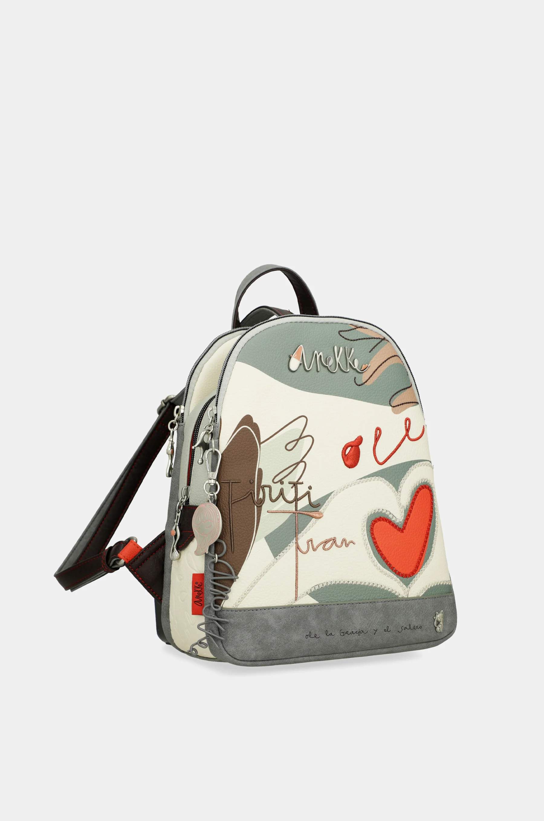 Rucksack Alma mit drei Fächern - Image 3