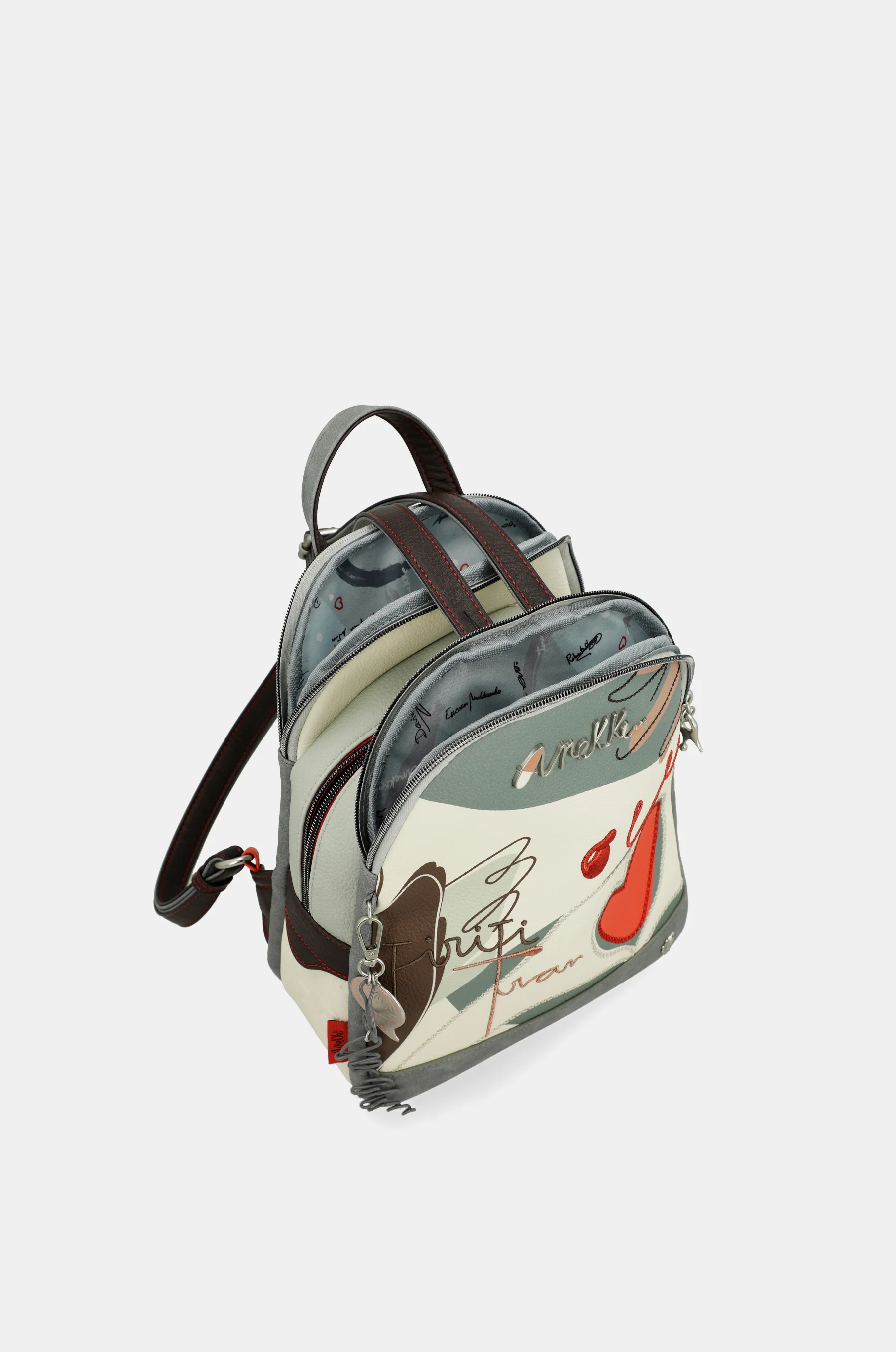 Rucksack Alma mit drei Fächern - Image 6
