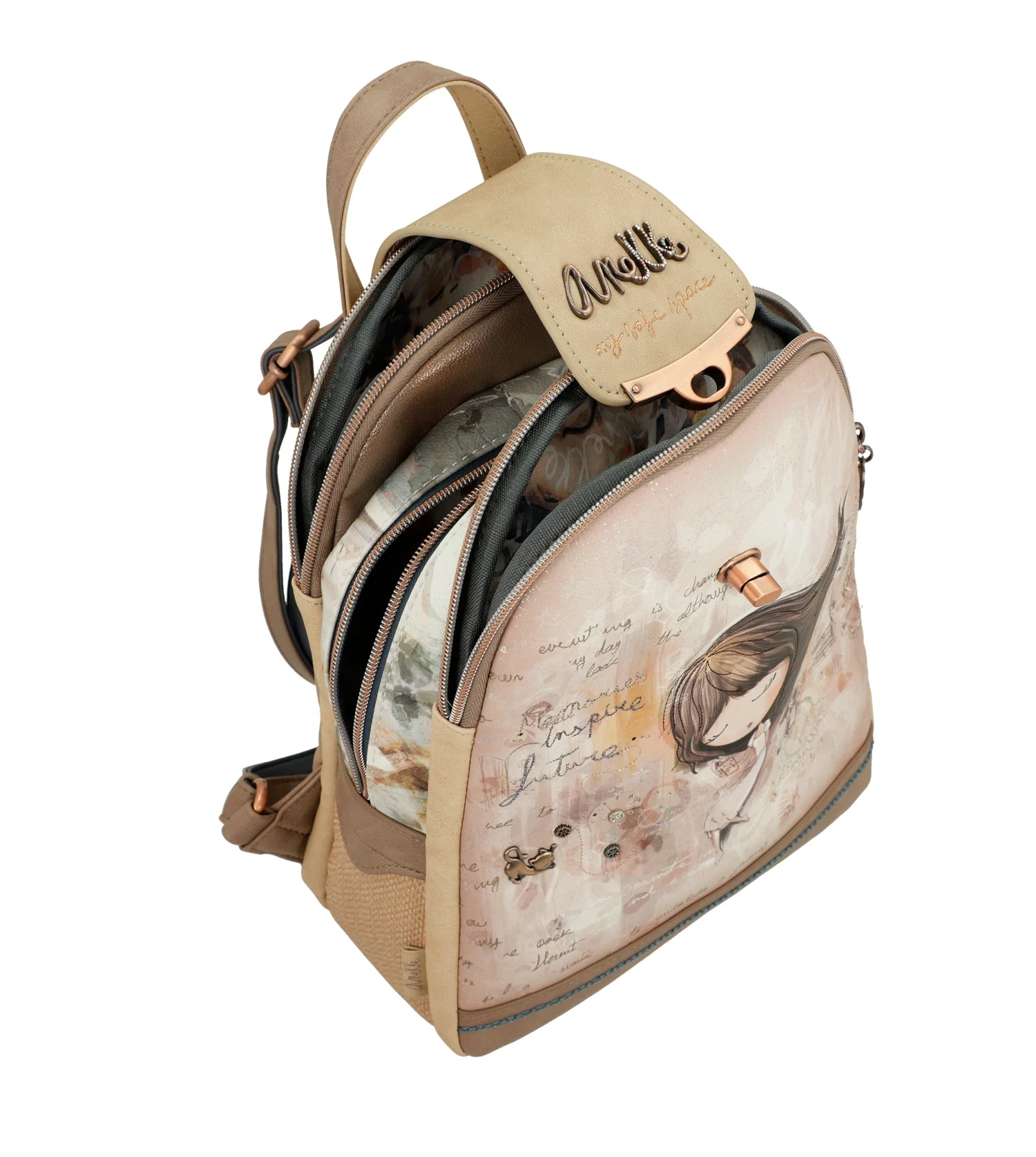 Rucksack mit drei Fächern Memories - Image 6
