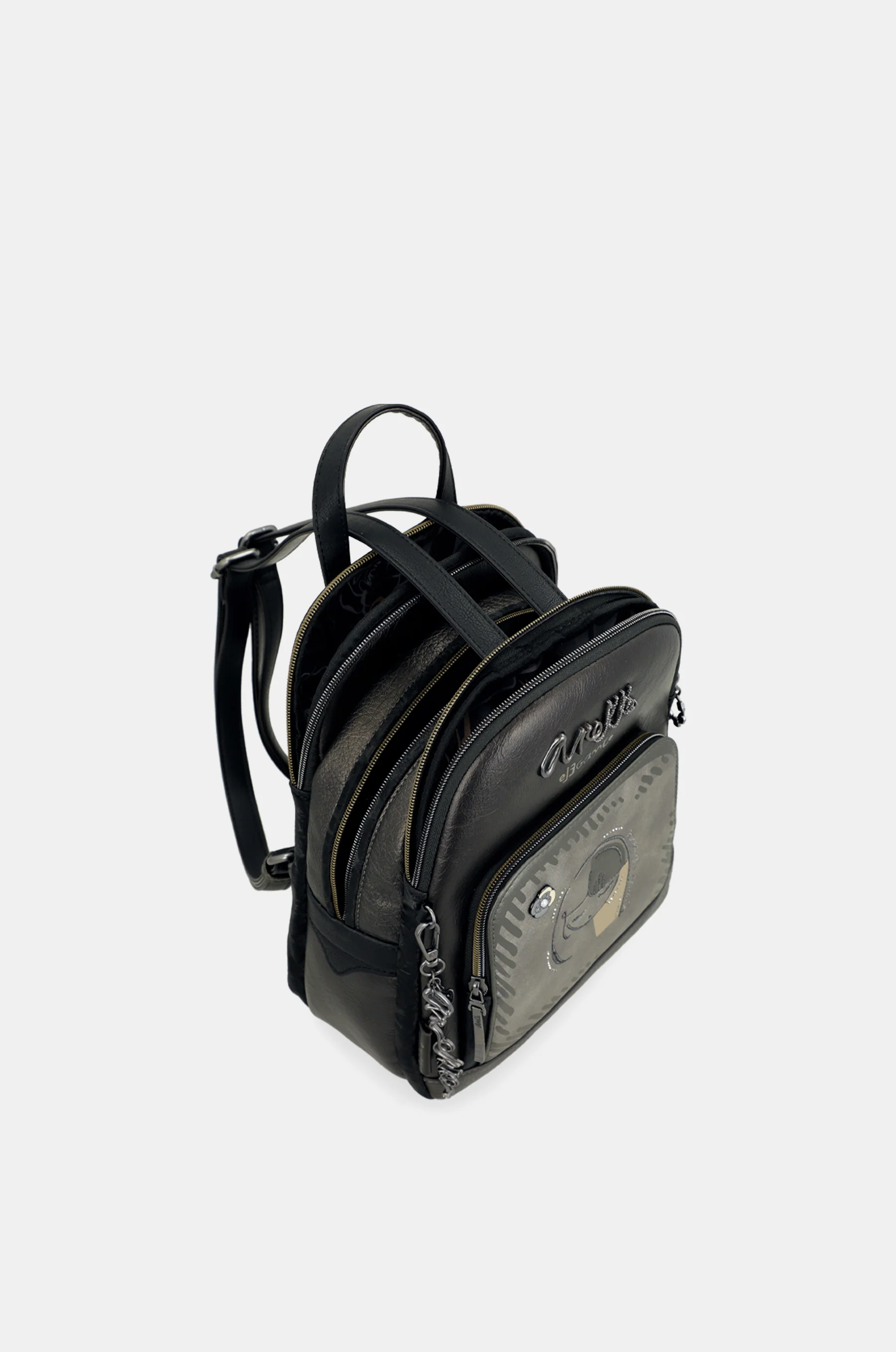 Rucksack mit 3 Fächern Nature Koko - Image 8