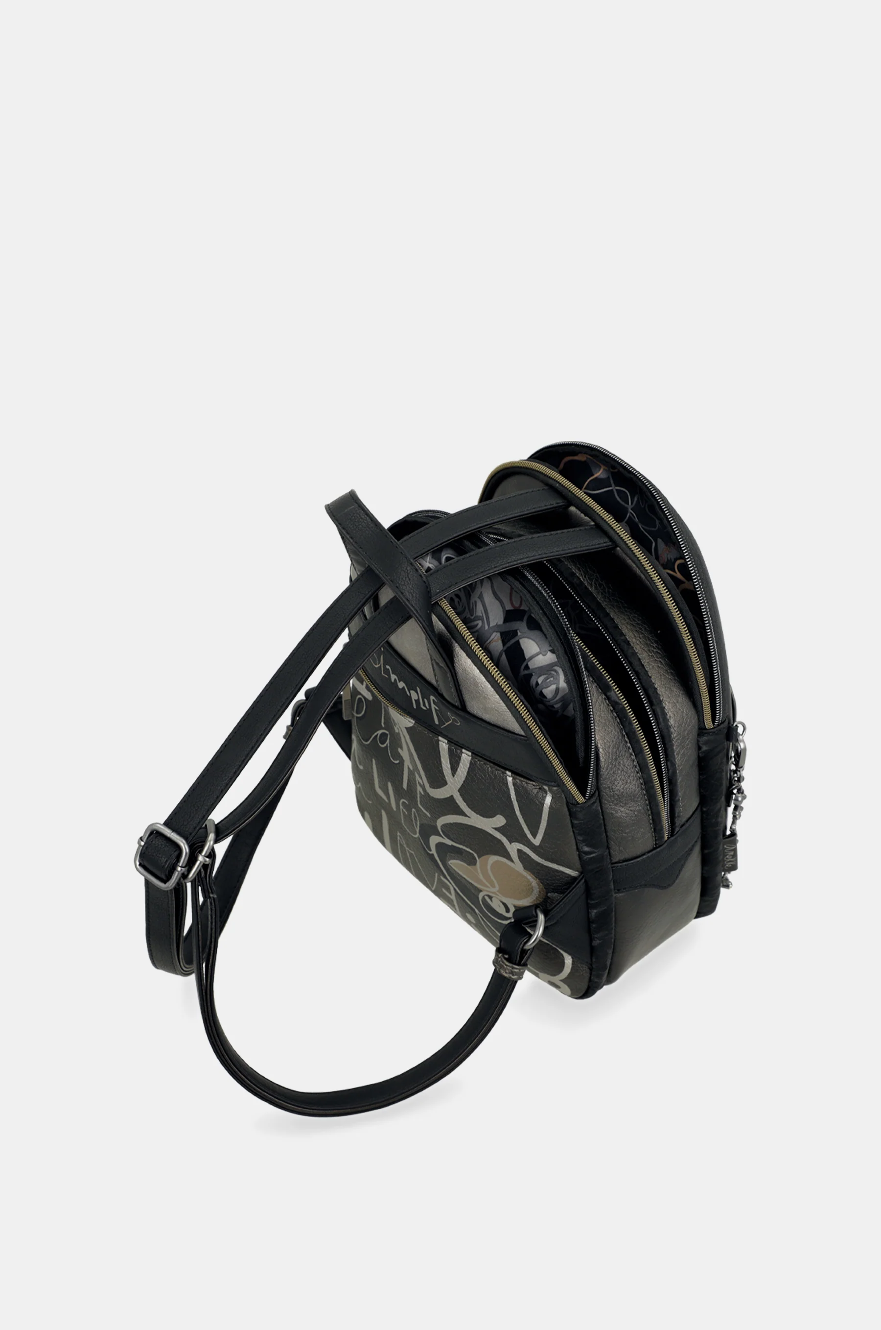 Rucksack mit 3 Fächern Nature Koko - Image 9