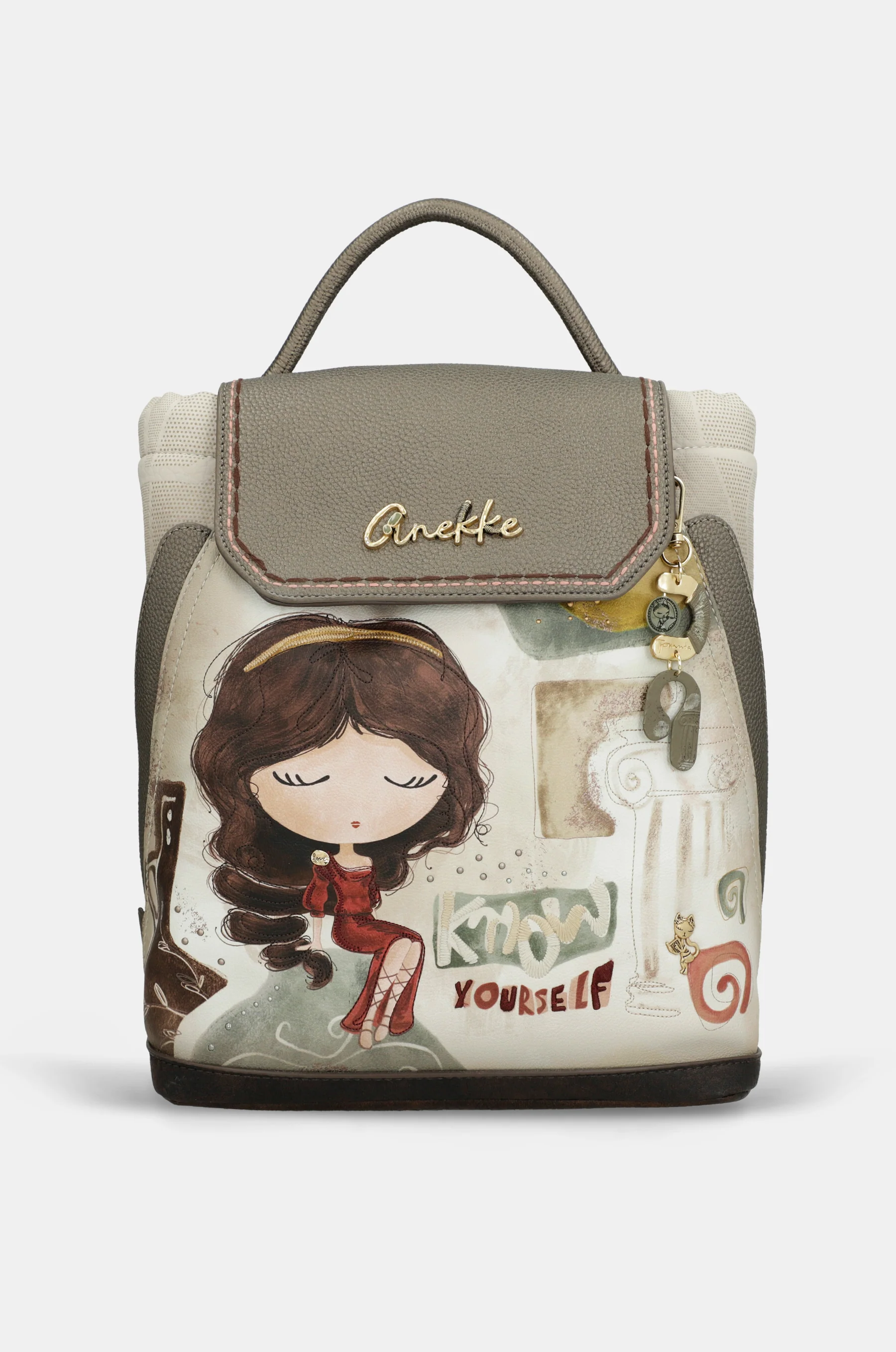 Rucksack mit Überschlag Muse