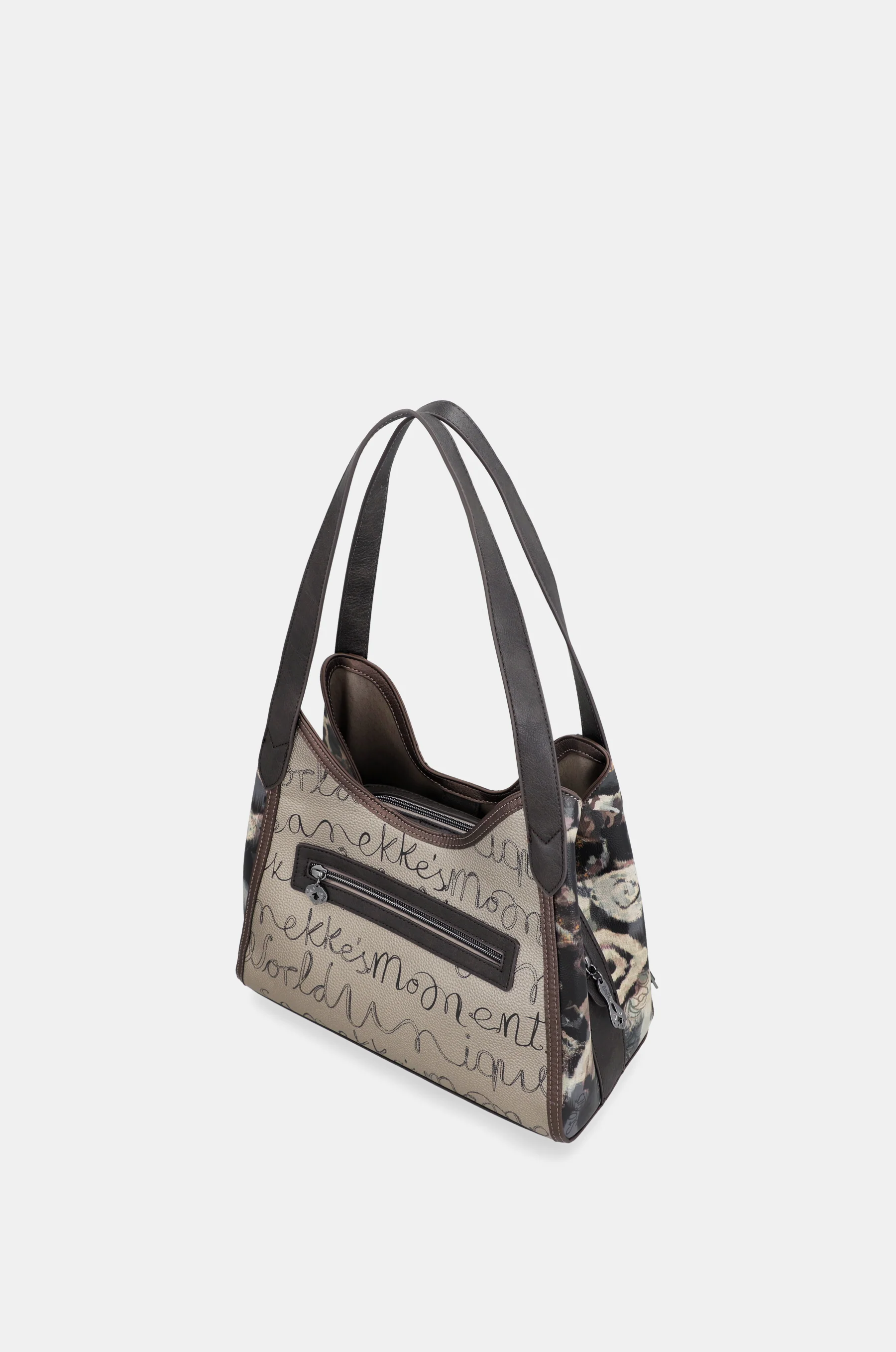Schultertasche mit 2 Henkeln Real - Image 8