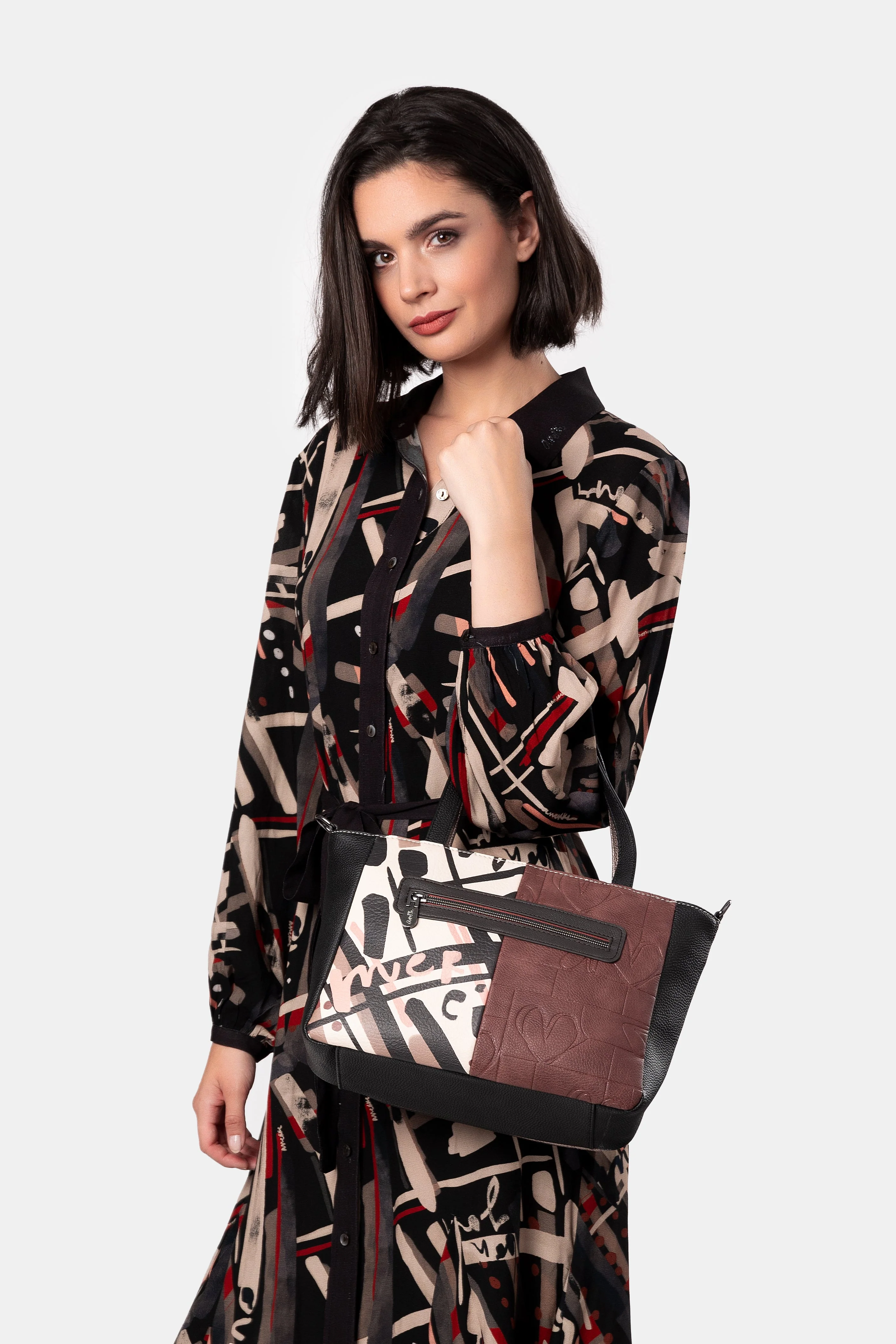 Schultertasche mit Umhängeriemen Mademoiselle - Image 4