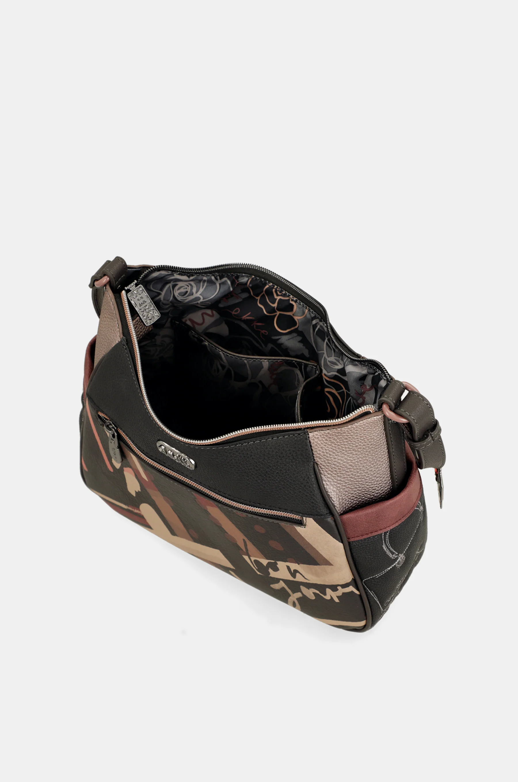 Schultertasche mit Umhängeriemen Mademoiselle groß - Image 6