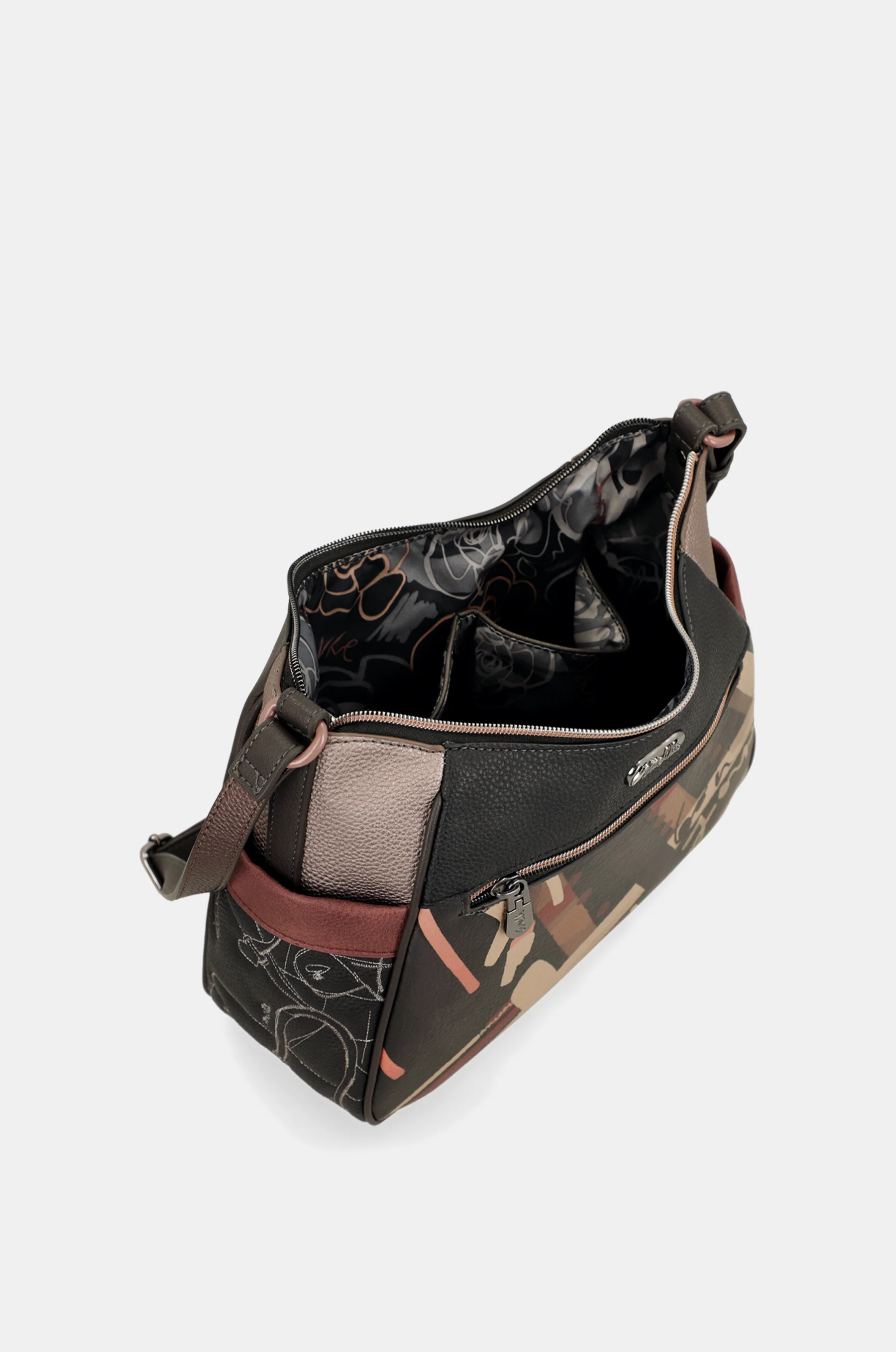 Schultertasche mit Umhängeriemen Mademoiselle groß - Image 7