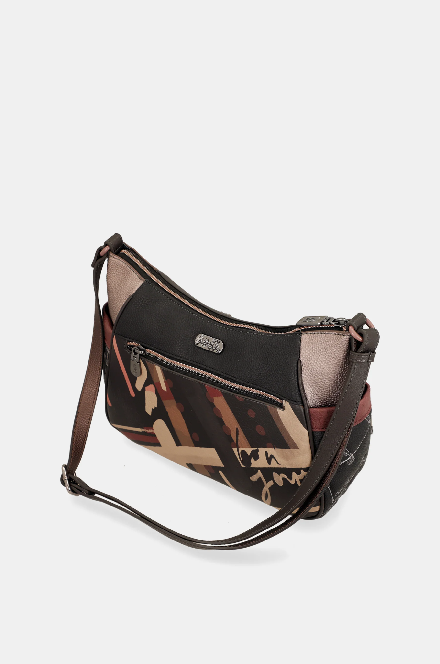 Schultertasche mit Umhängeriemen Mademoiselle groß - Image 9