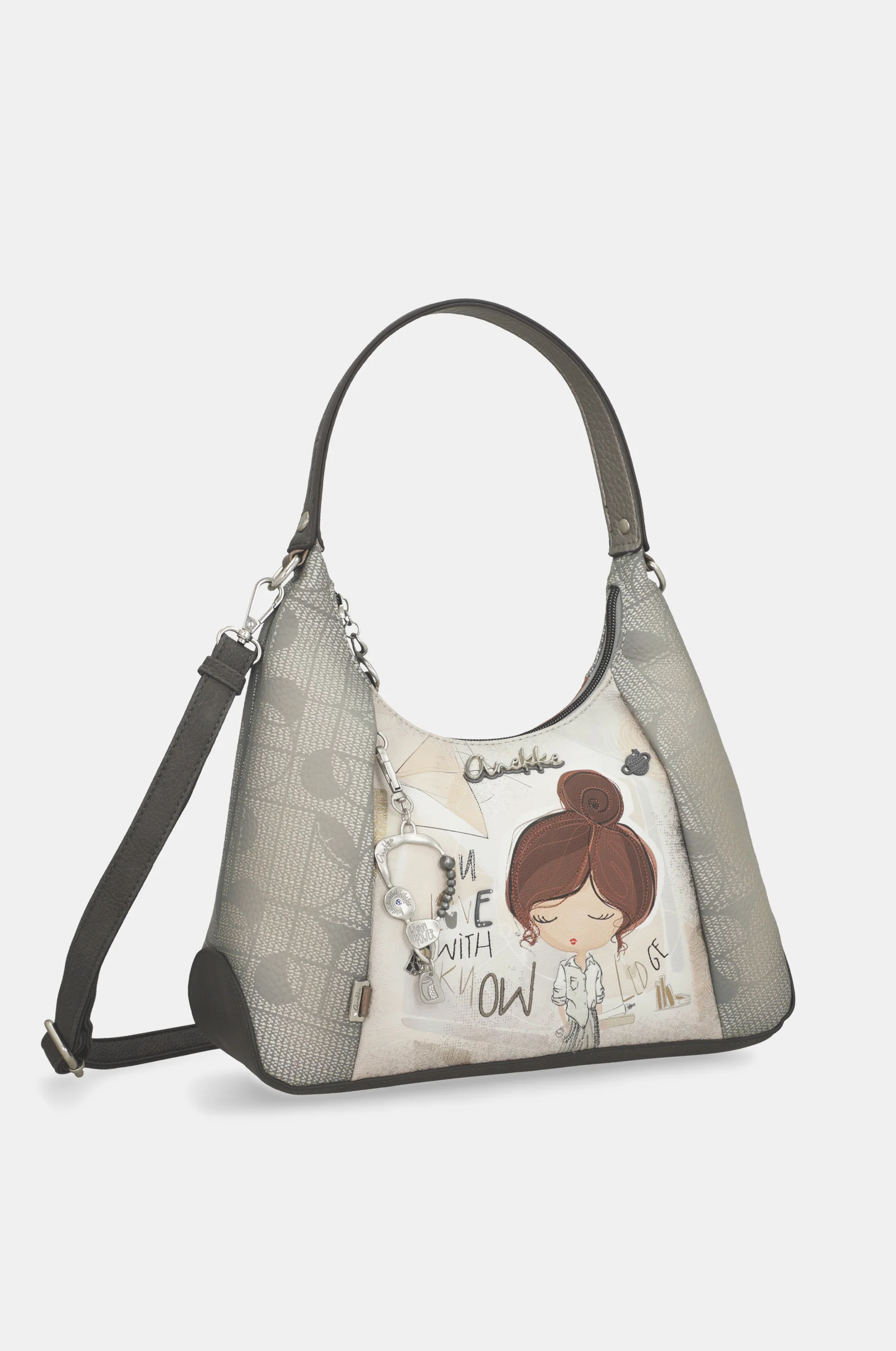 Schultertasche mit Umhängeriemen Sophia - Image 10