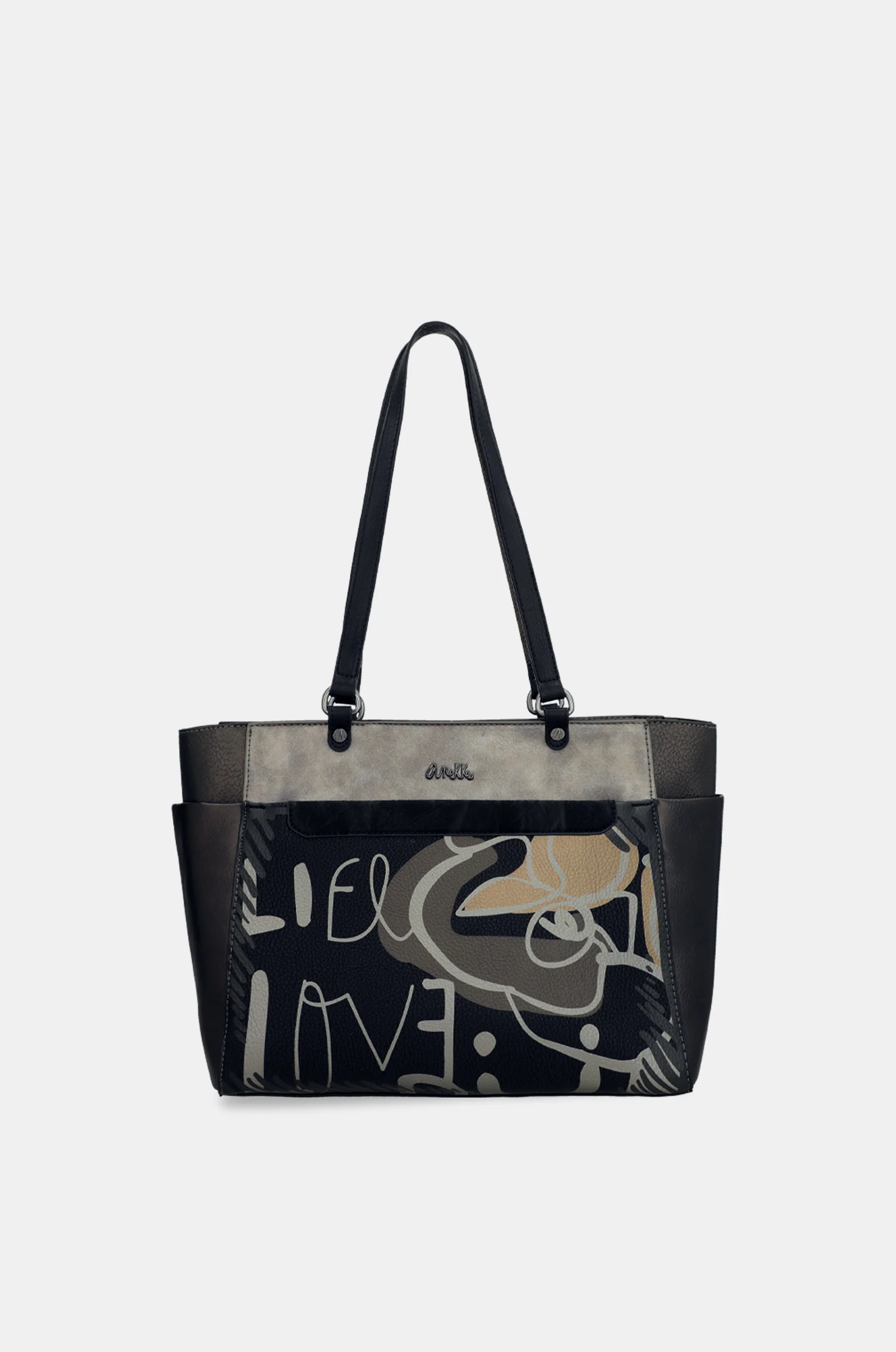 Schultertasche Nature Koko groß - Image 3