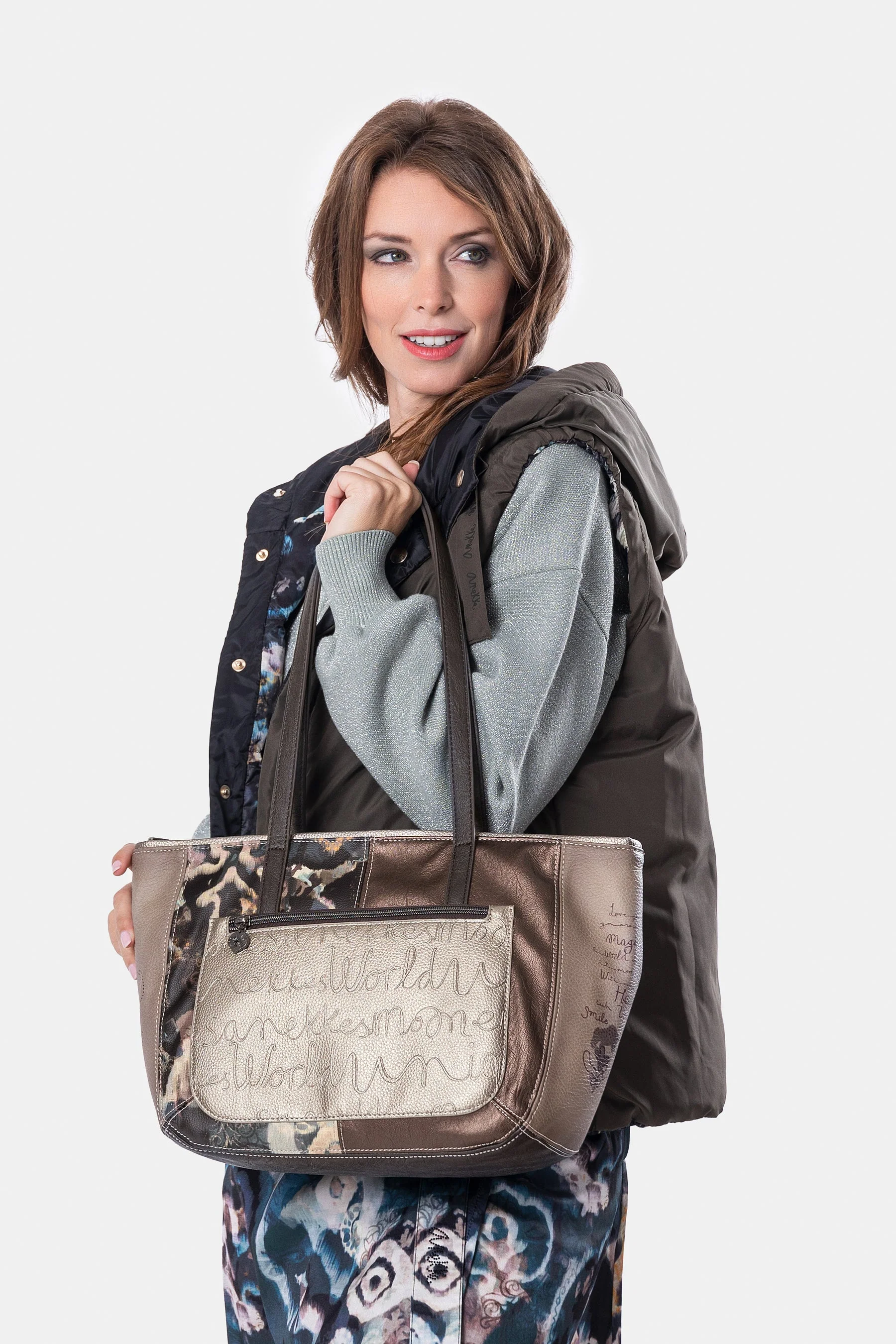 Schultertasche Real groß - Image 4