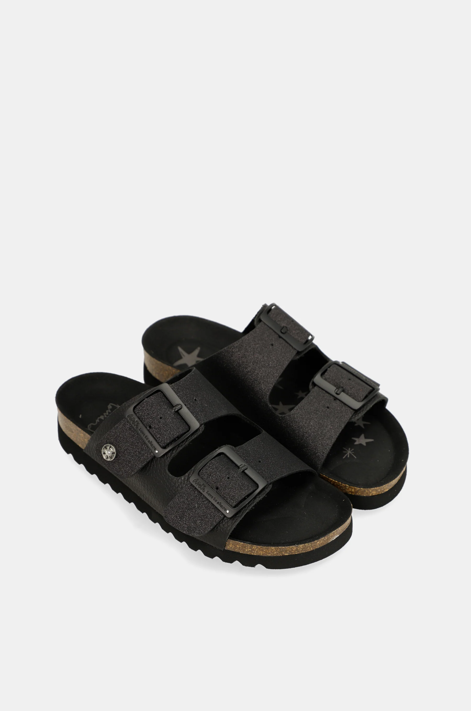 Schwarze Bio-Sandalen für Damen - Image 3