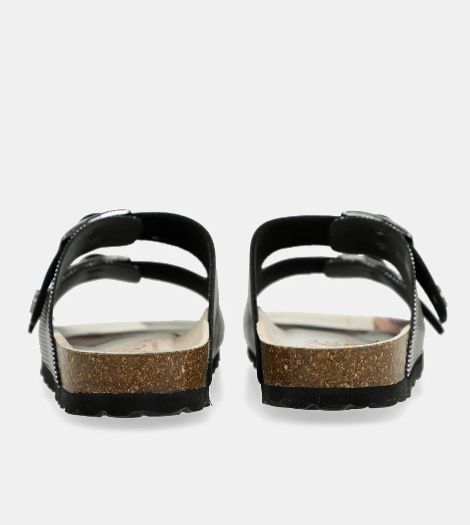 Schwarze Bio-Sandalen mit Punkten - Image 5
