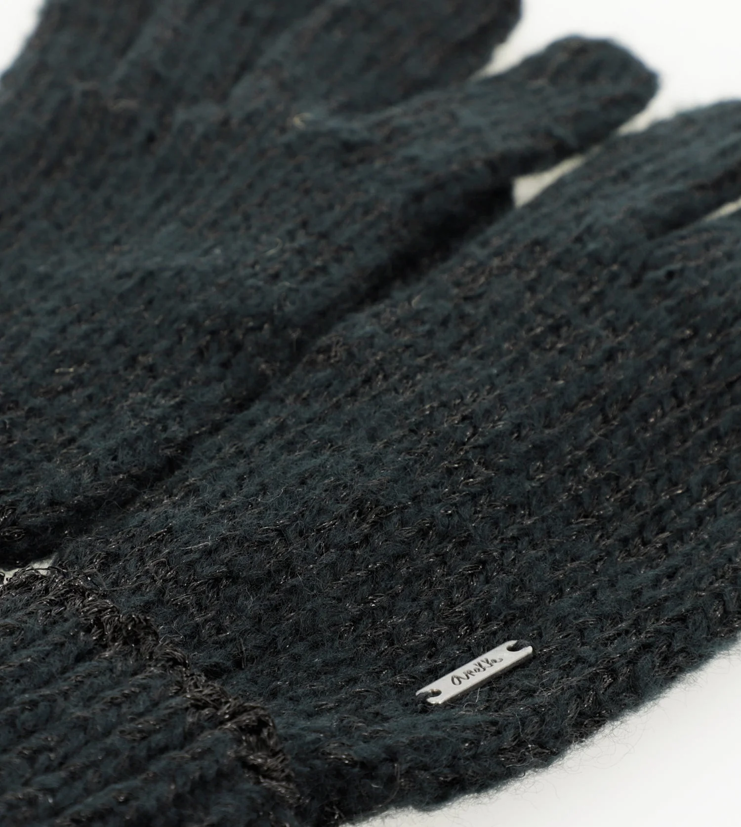 Schwarze Logomania-Handschuhe - Image 6