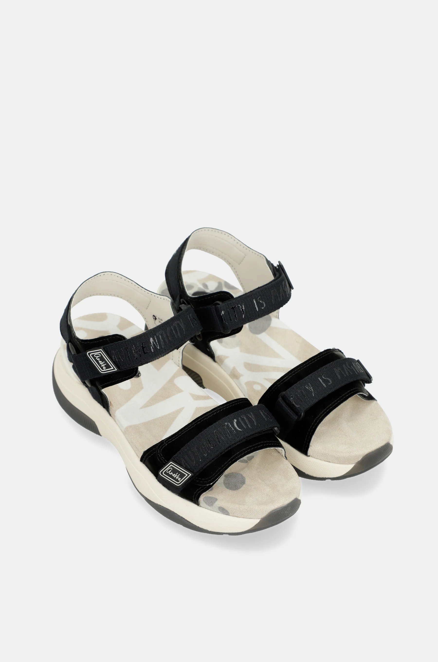 Schwarze Sportsandalen - Image 3
