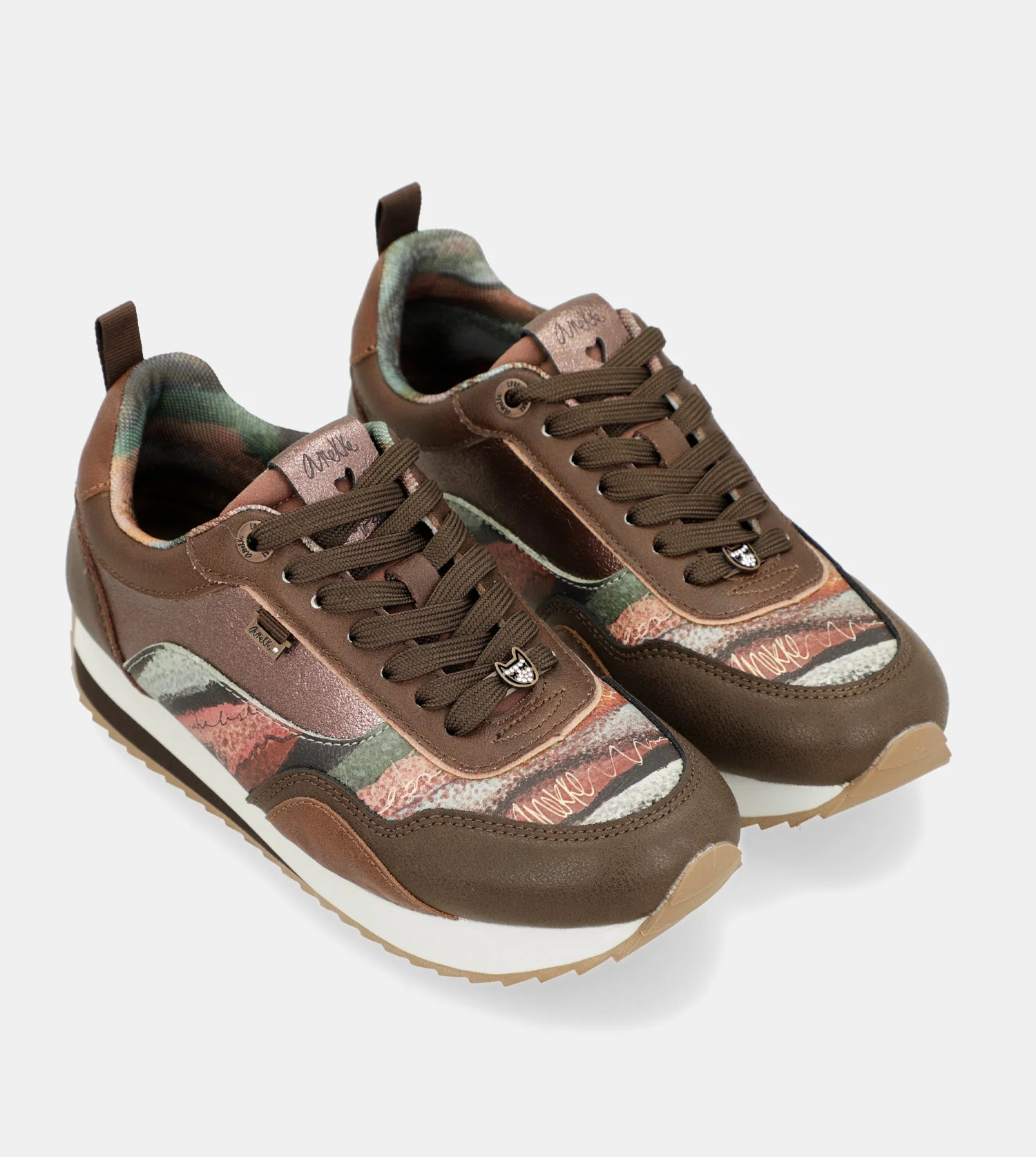 Sneaker mit Reise-Print - Image 3