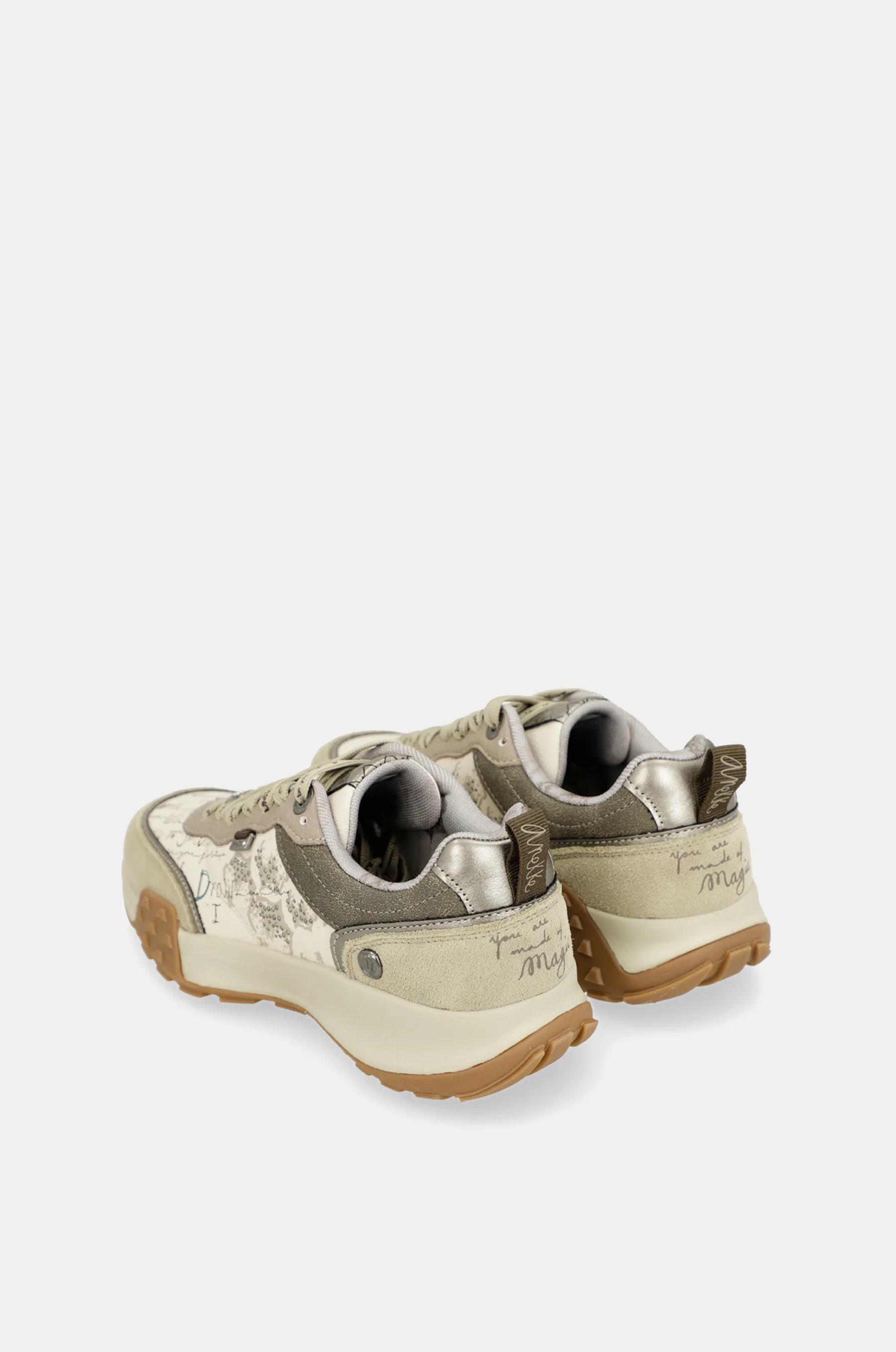 Sneakers beige gemustert - Image 4