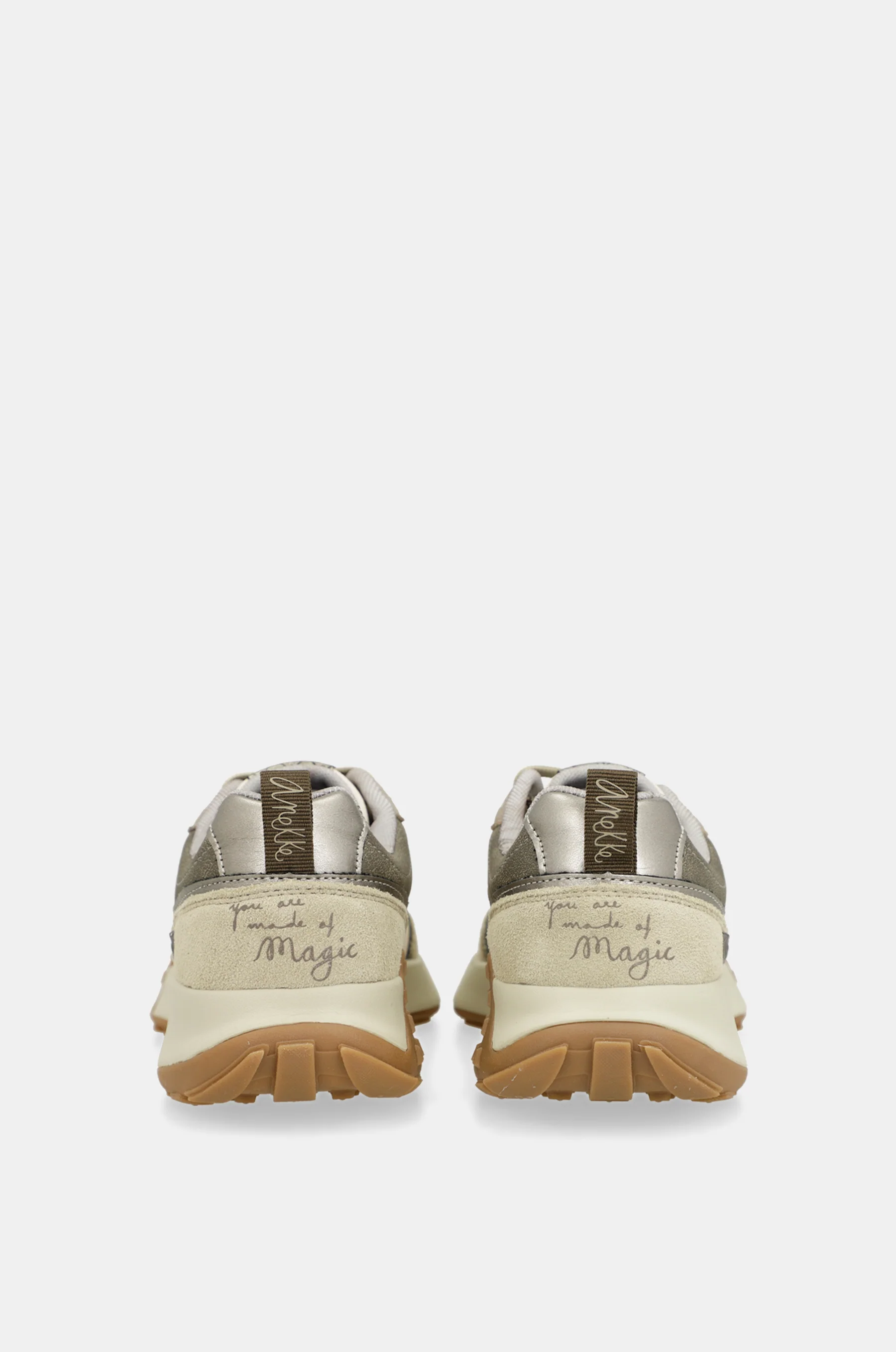 Sneakers beige gemustert - Image 7