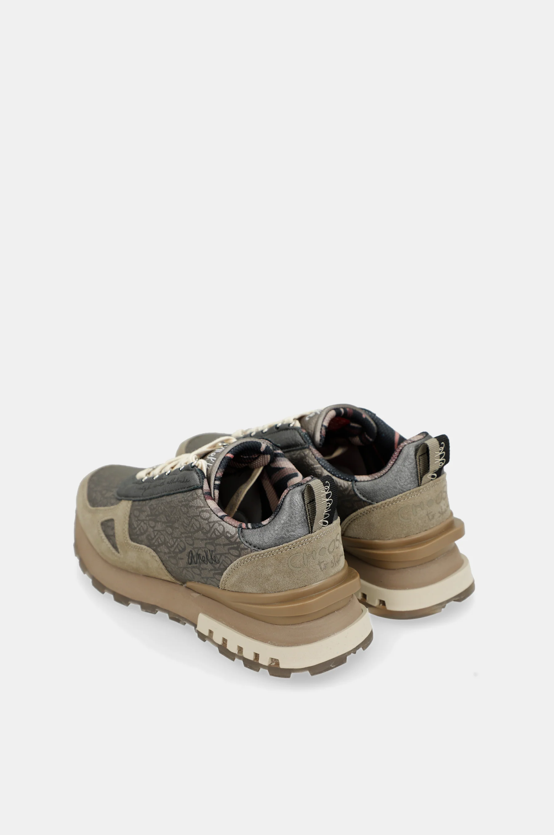 Sneakers beige metallisch - Image 3
