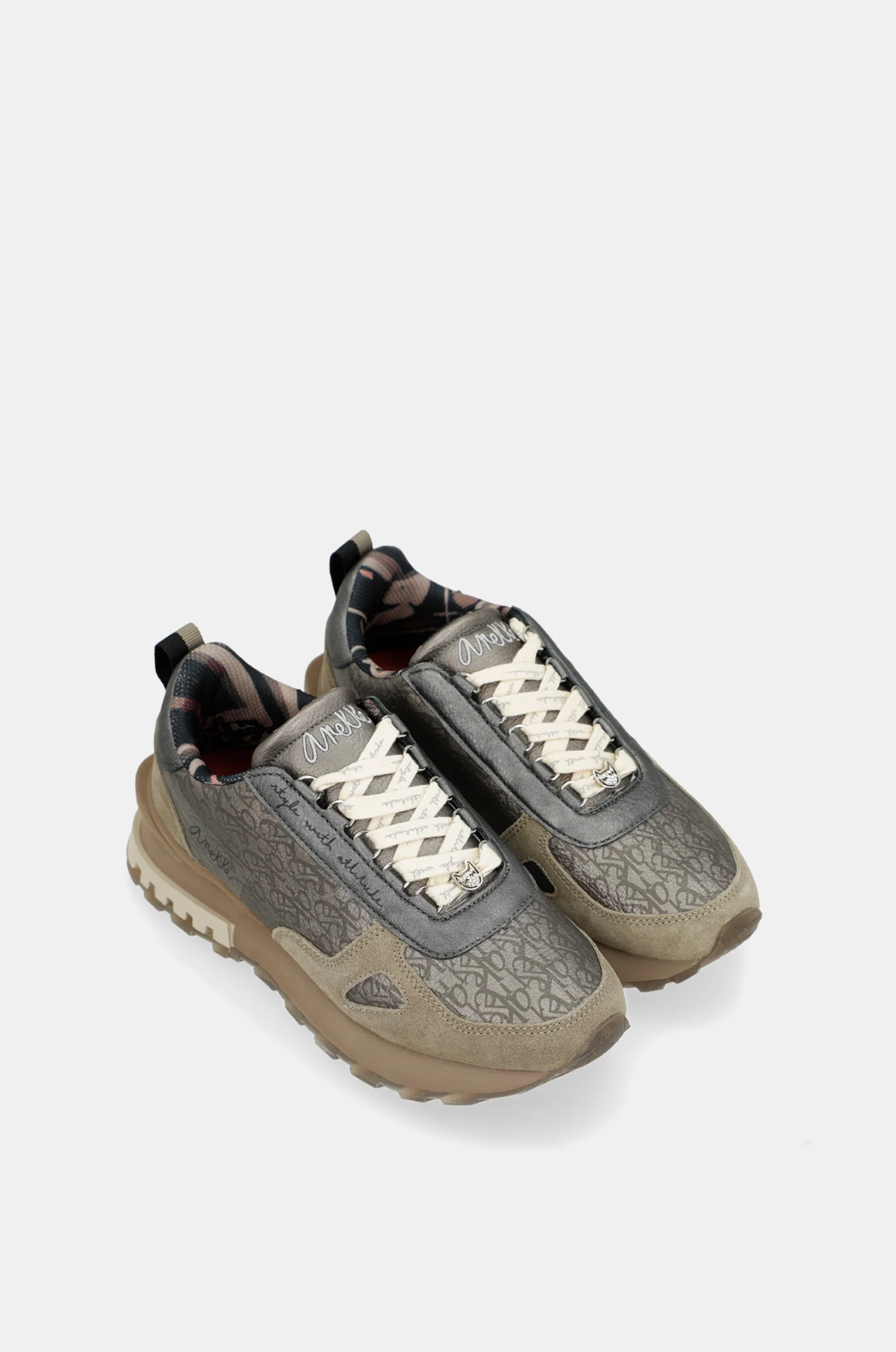 Sneakers beige metallisch - Image 5