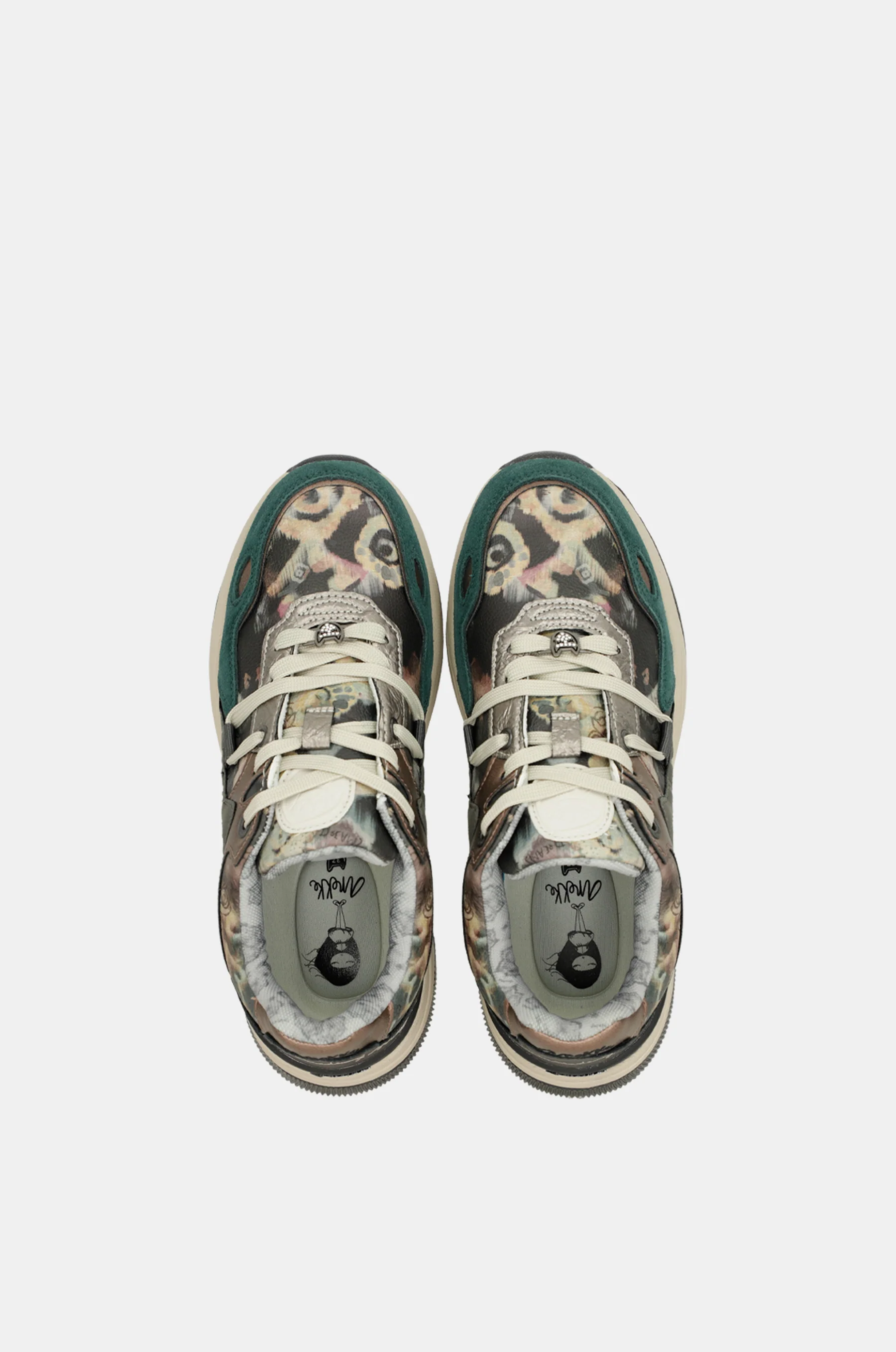 Sneakers grün gemustert Manifesto - Image 4