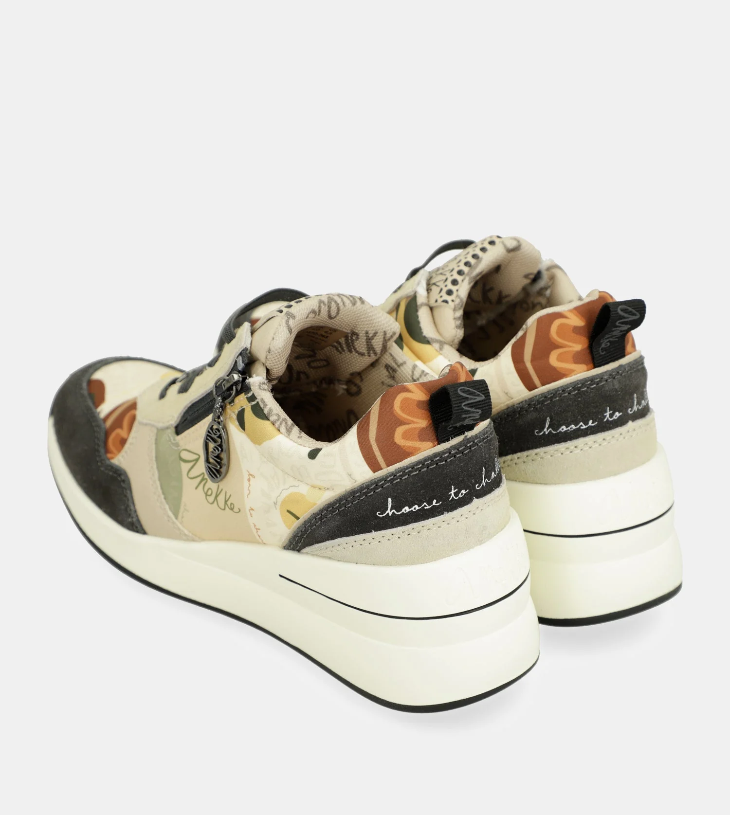 Mehrfarbige Keil-Sneakers - Image 7