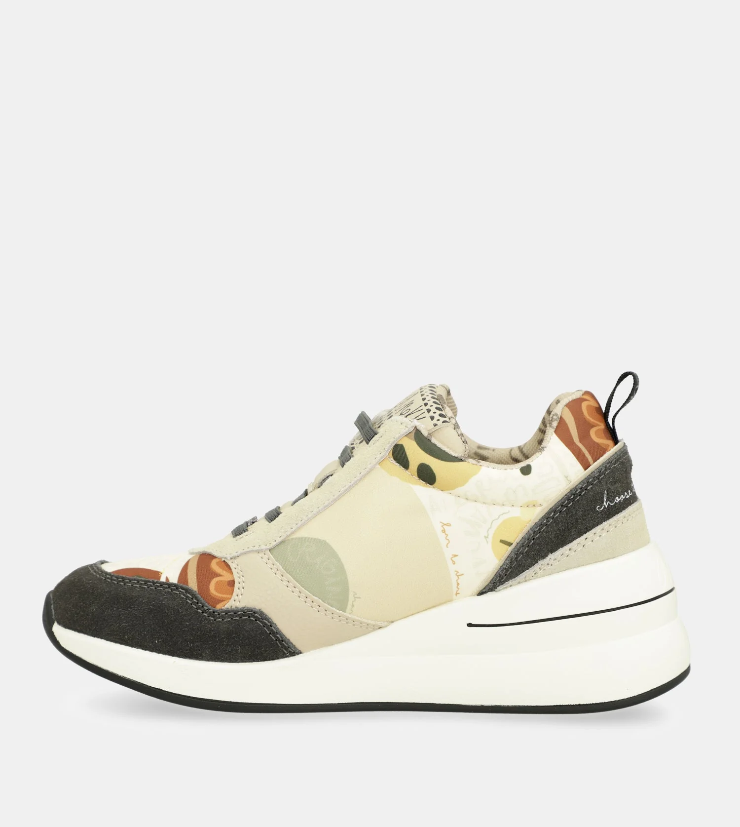 Mehrfarbige Keil-Sneakers - Image 8