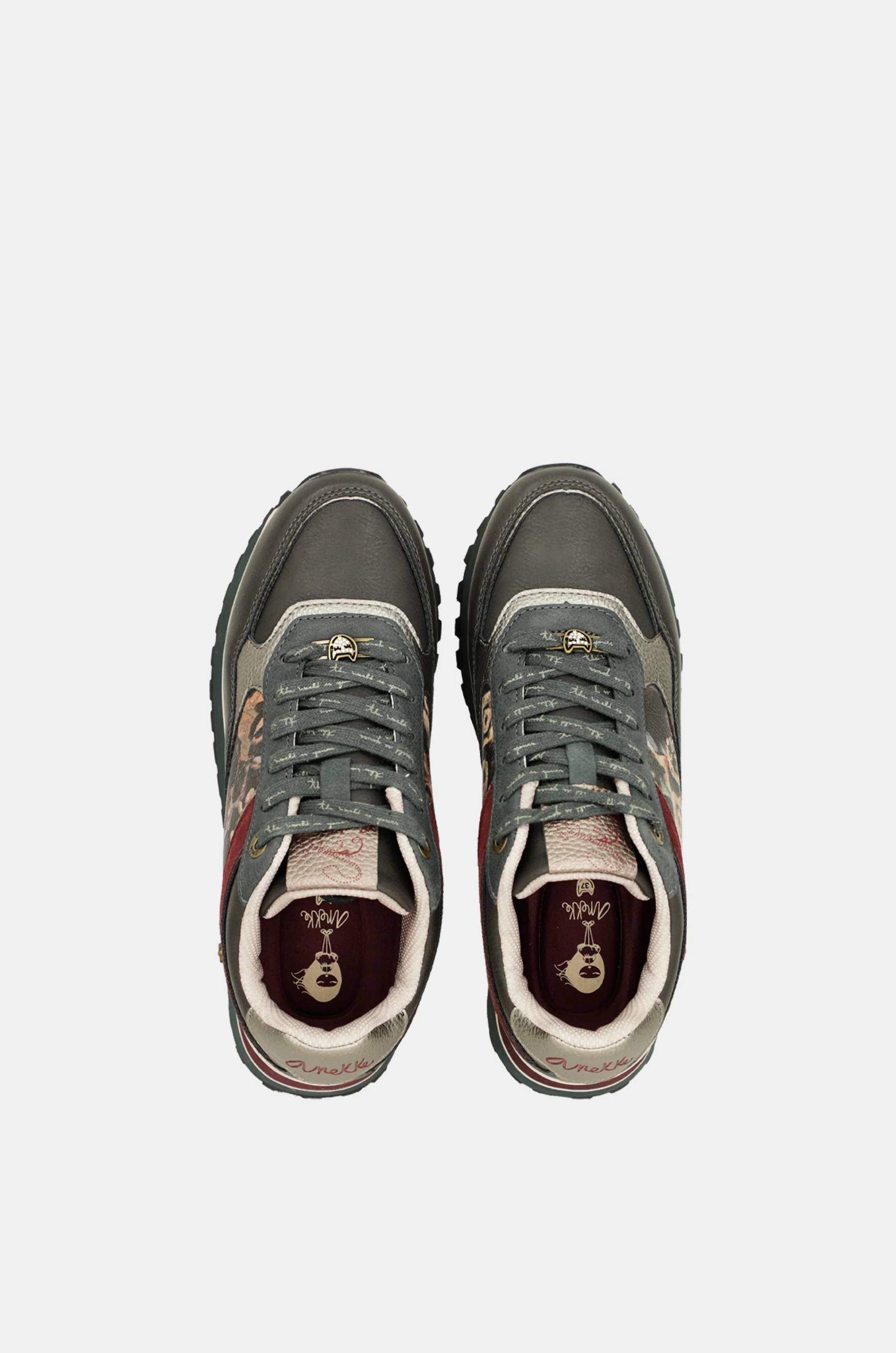 Sneakers Platform dunkelgrau - Image 3
