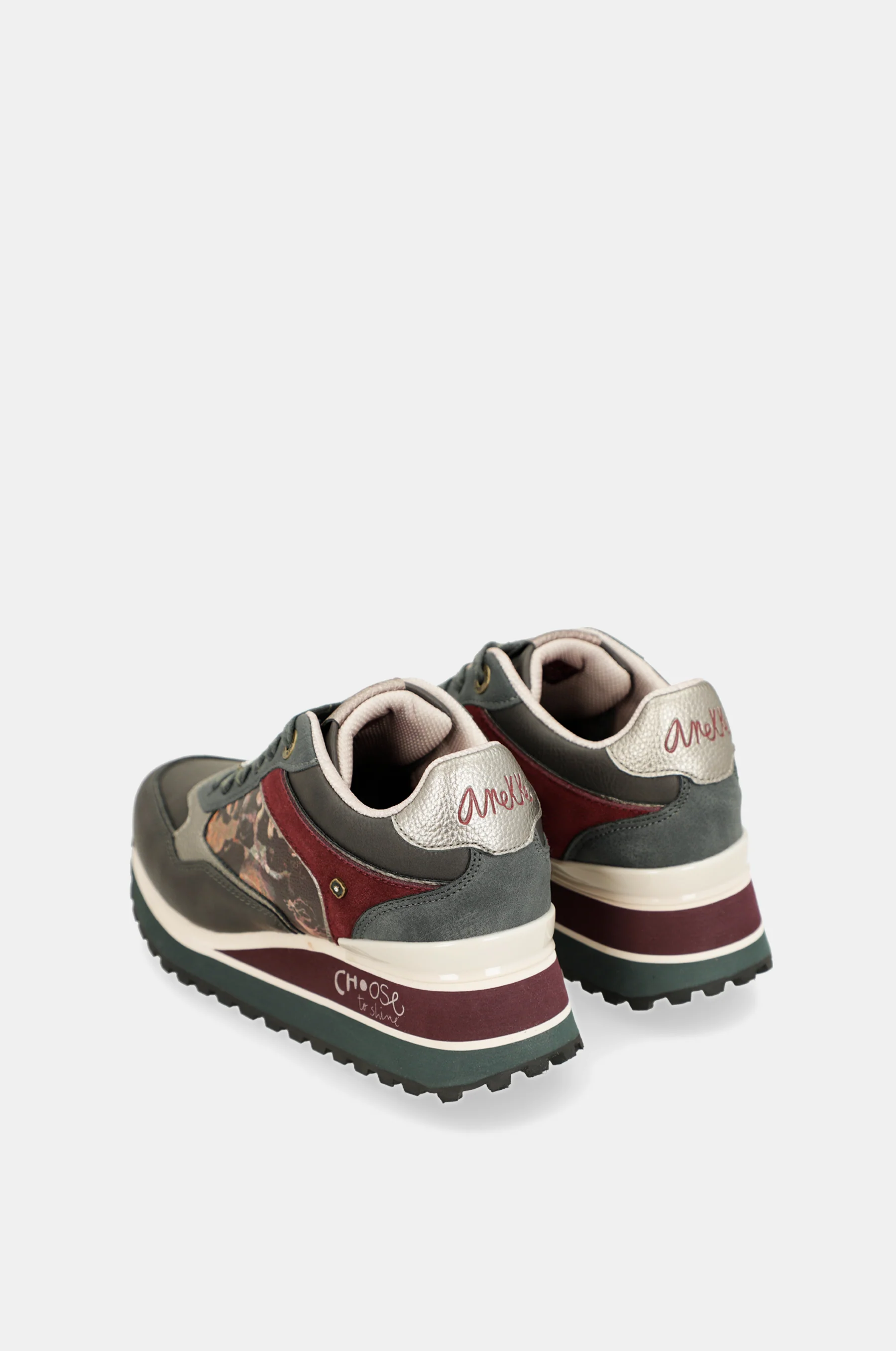 Sneakers Platform dunkelgrau - Image 5
